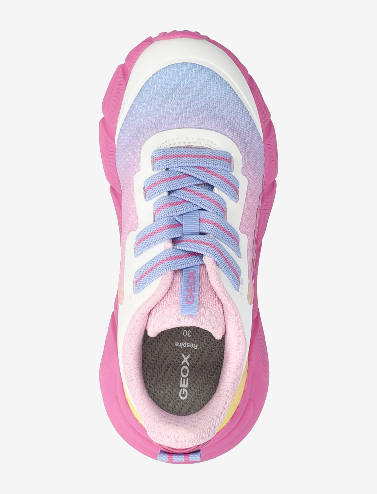 GEOX - J FLEXYPER FAST GIRL - låga sneakers - fuchsia/multicolor - 3
