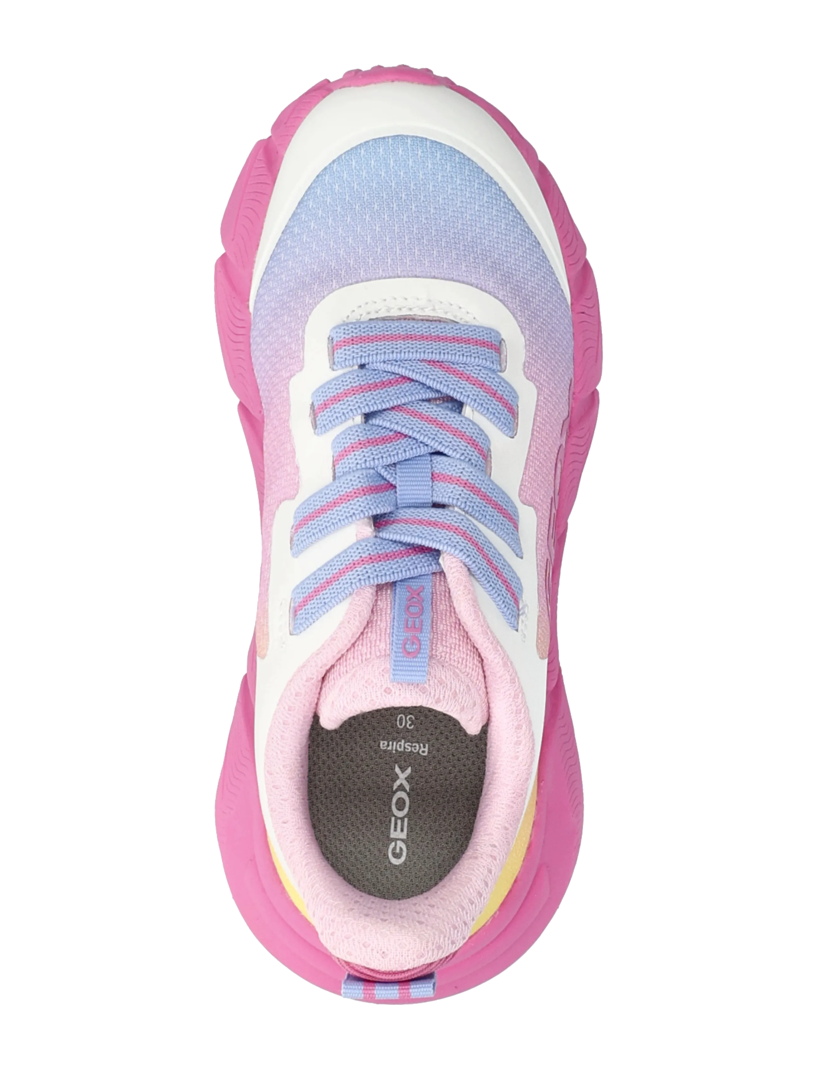 GEOX - J FLEXYPER FAST GIRL - niedriger schnitt - fuchsia/multicolor - 3