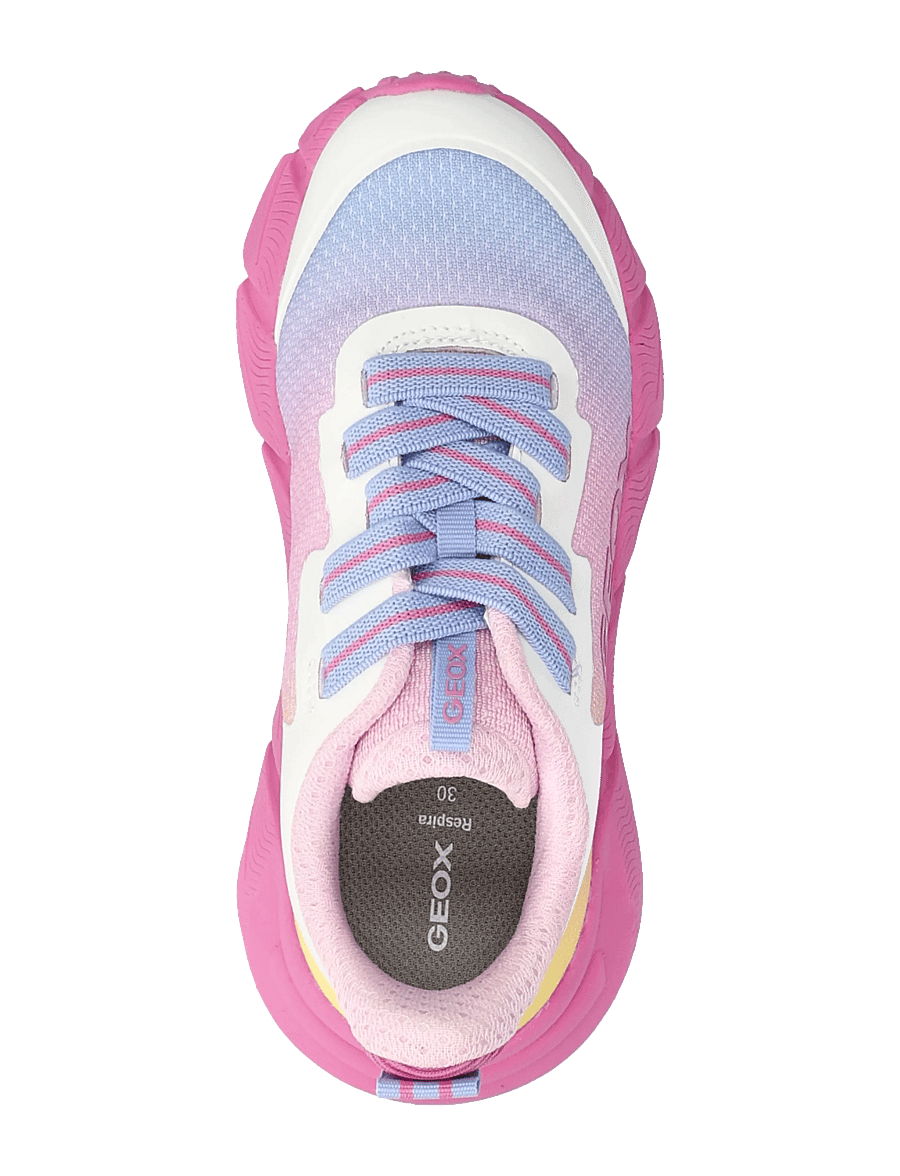 GEOX - J FLEXYPER FAST GIRL - niedriger schnitt - fuchsia/multicolor - 3