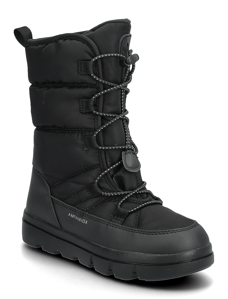 GEOX - J WILLABOOM GIRL B A - winterstiefel - blk oxford - 0