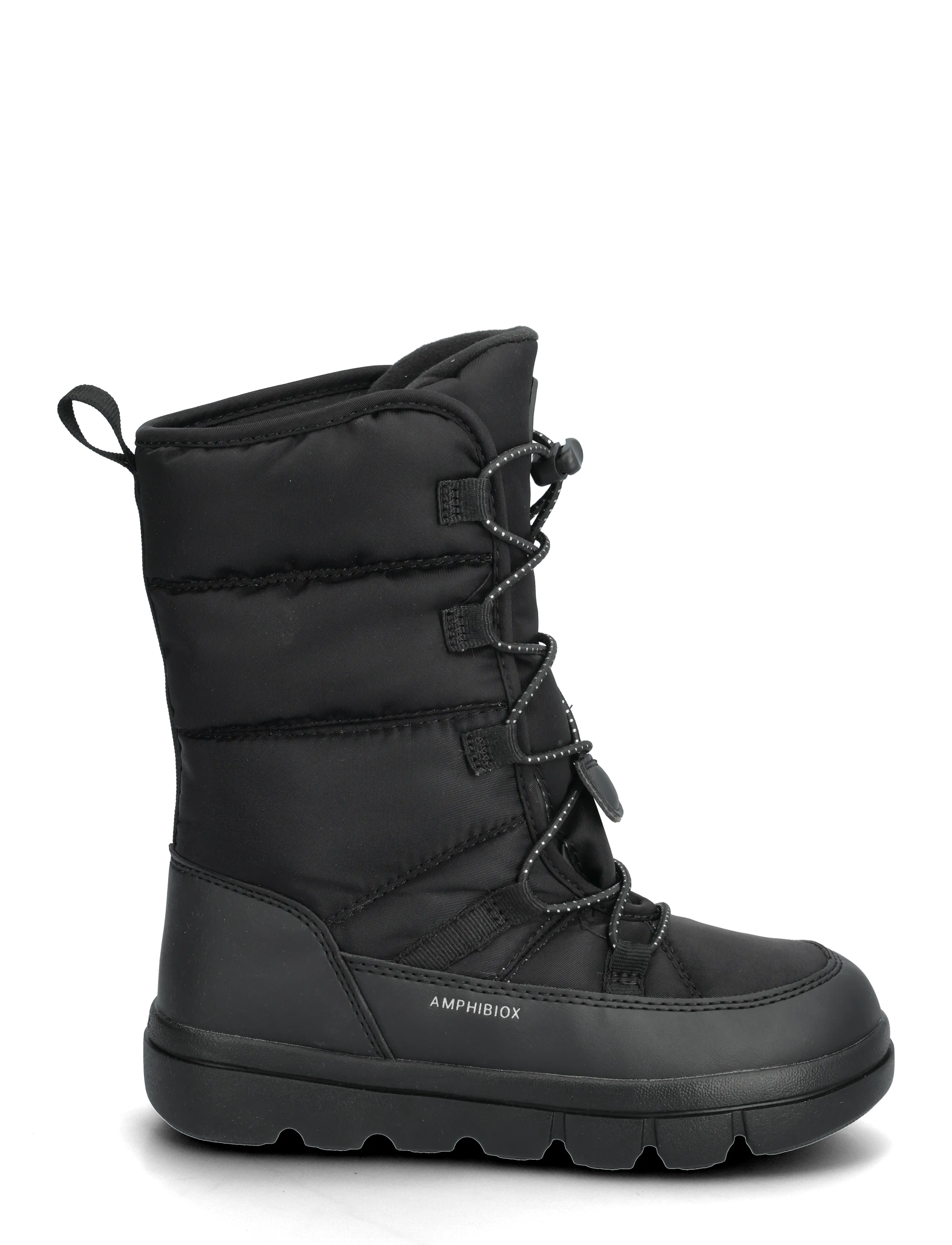 GEOX - J WILLABOOM GIRL B A - ziemas zābaki - blk oxford - 1