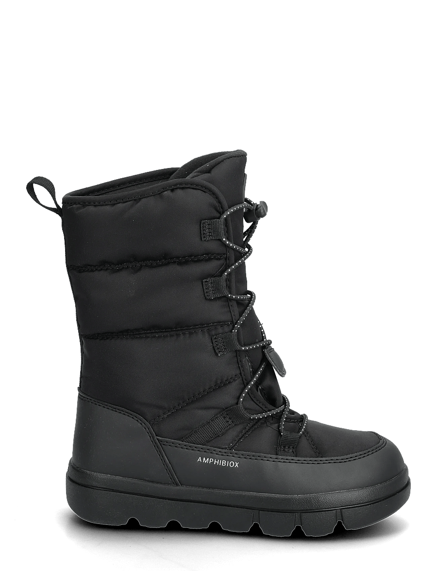 GEOX - J WILLABOOM GIRL B A - ziemas zābaki - blk oxford - 1