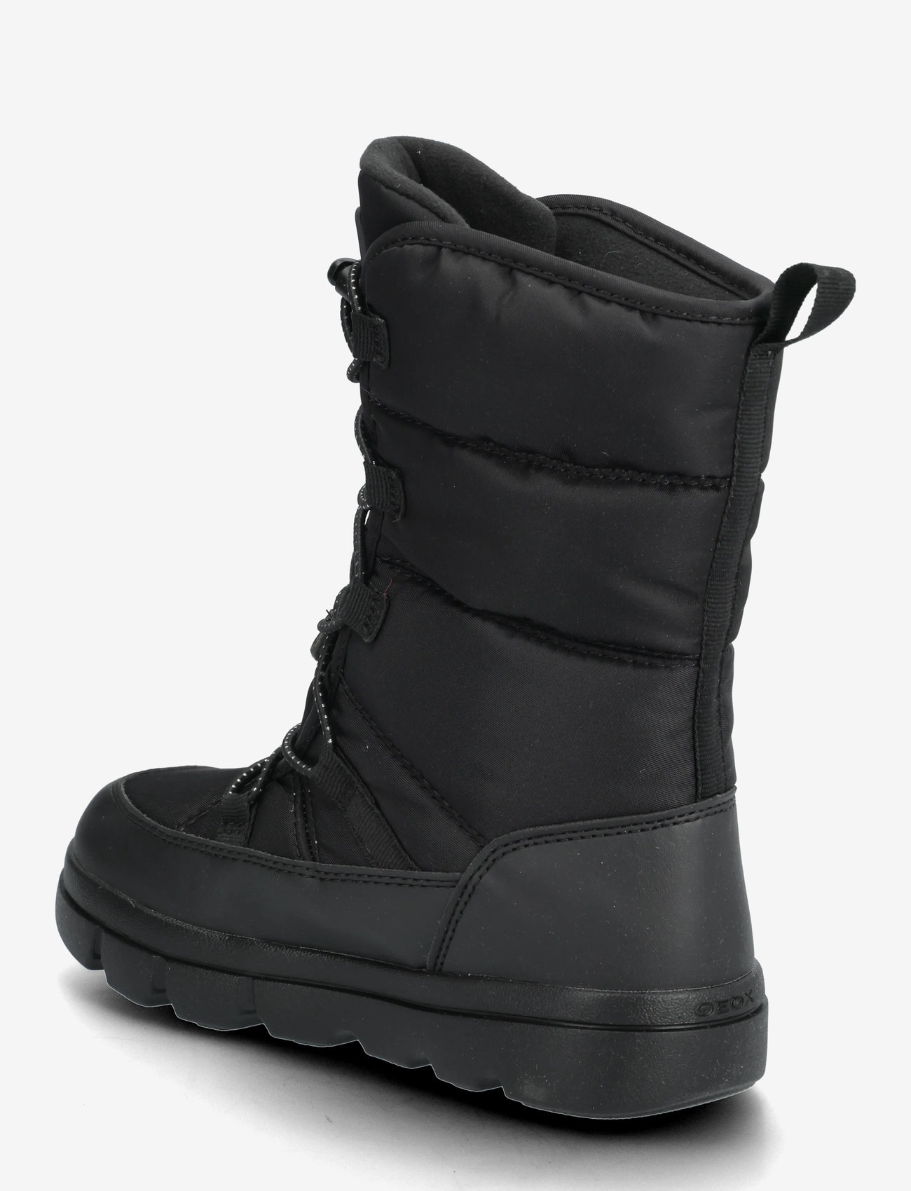 GEOX - J WILLABOOM GIRL B A - vinterstøvler - blk oxford - 2