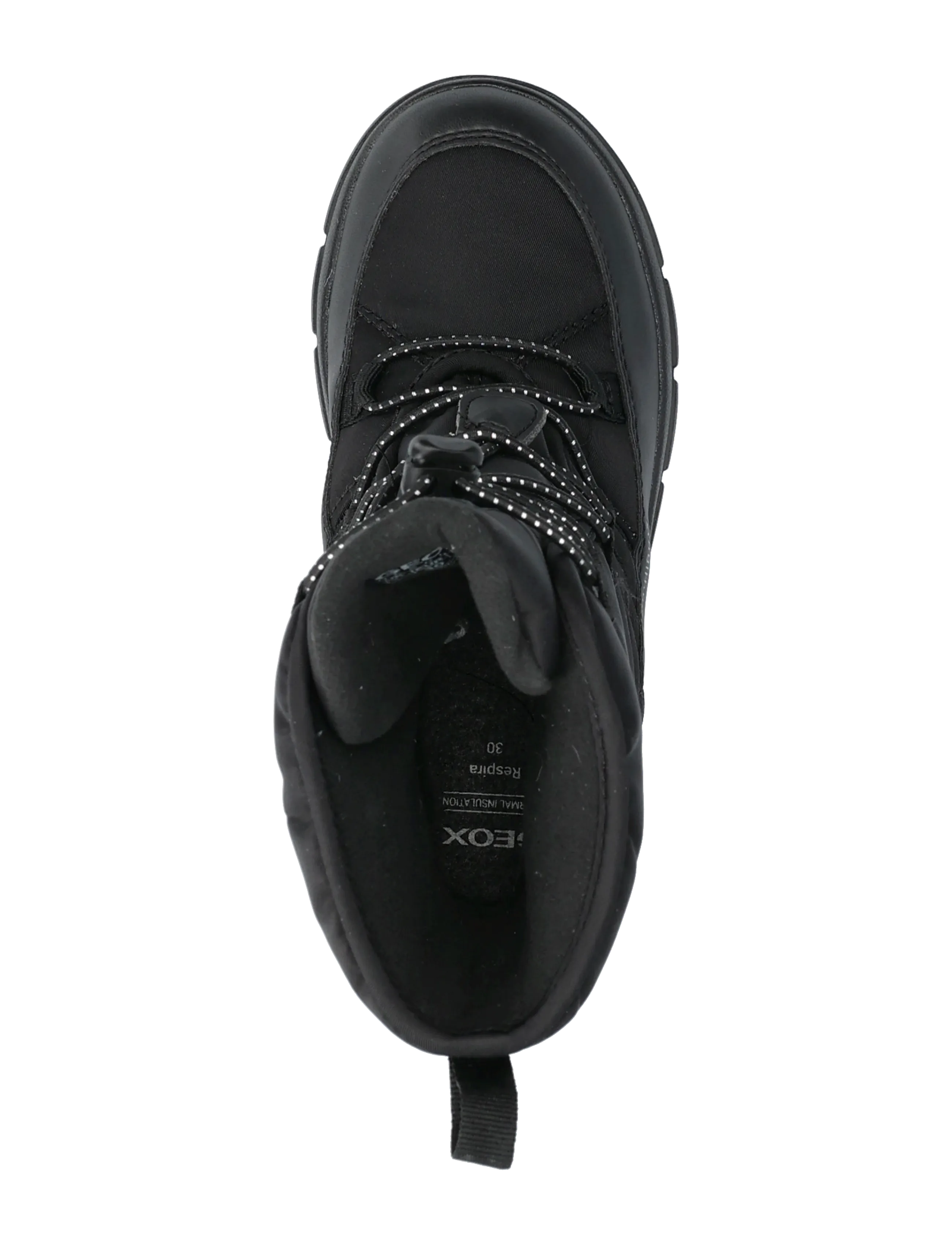 GEOX - J WILLABOOM GIRL B A - ziemas zābaki - blk oxford - 3