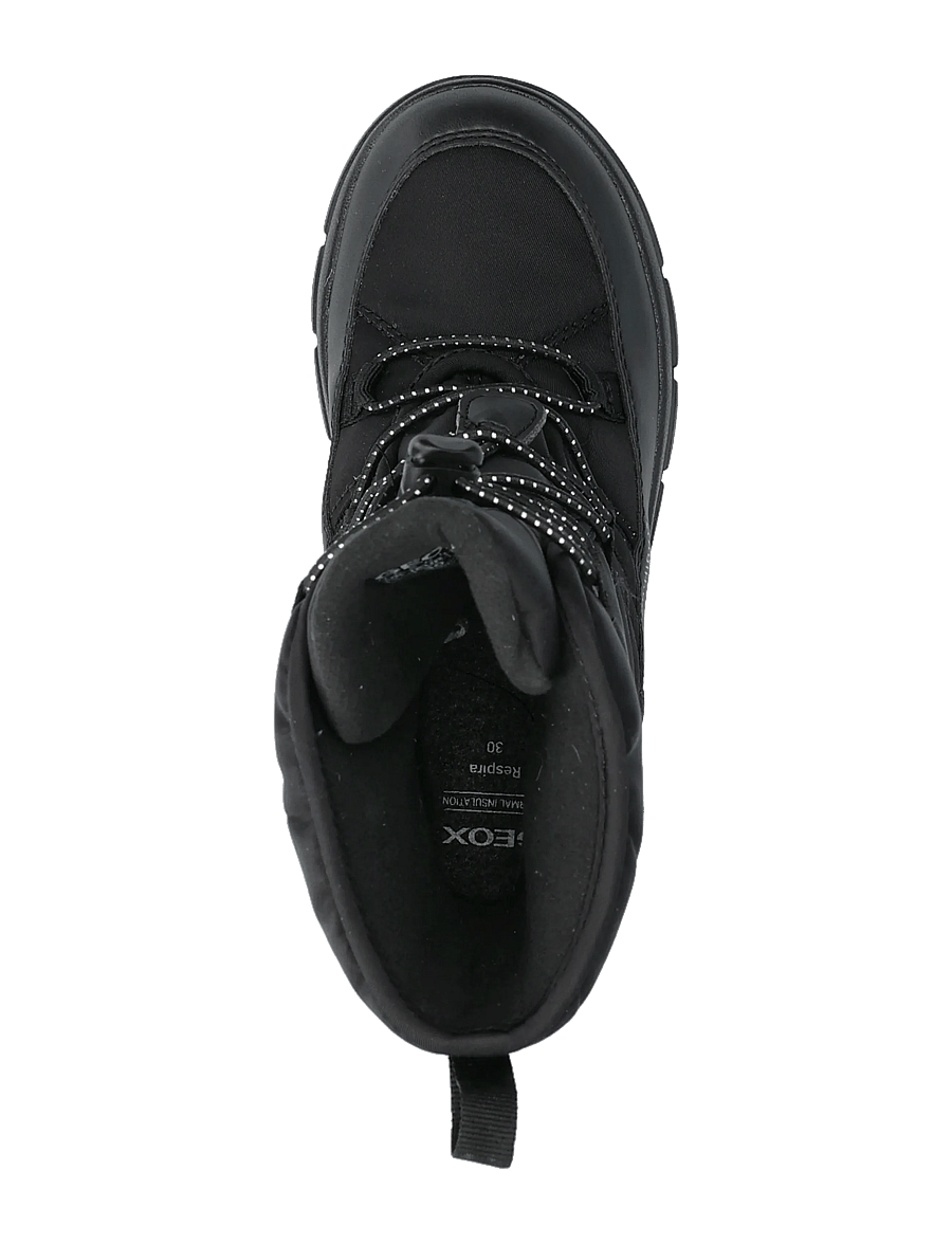 GEOX - J WILLABOOM GIRL B A - ziemas zābaki - blk oxford - 3