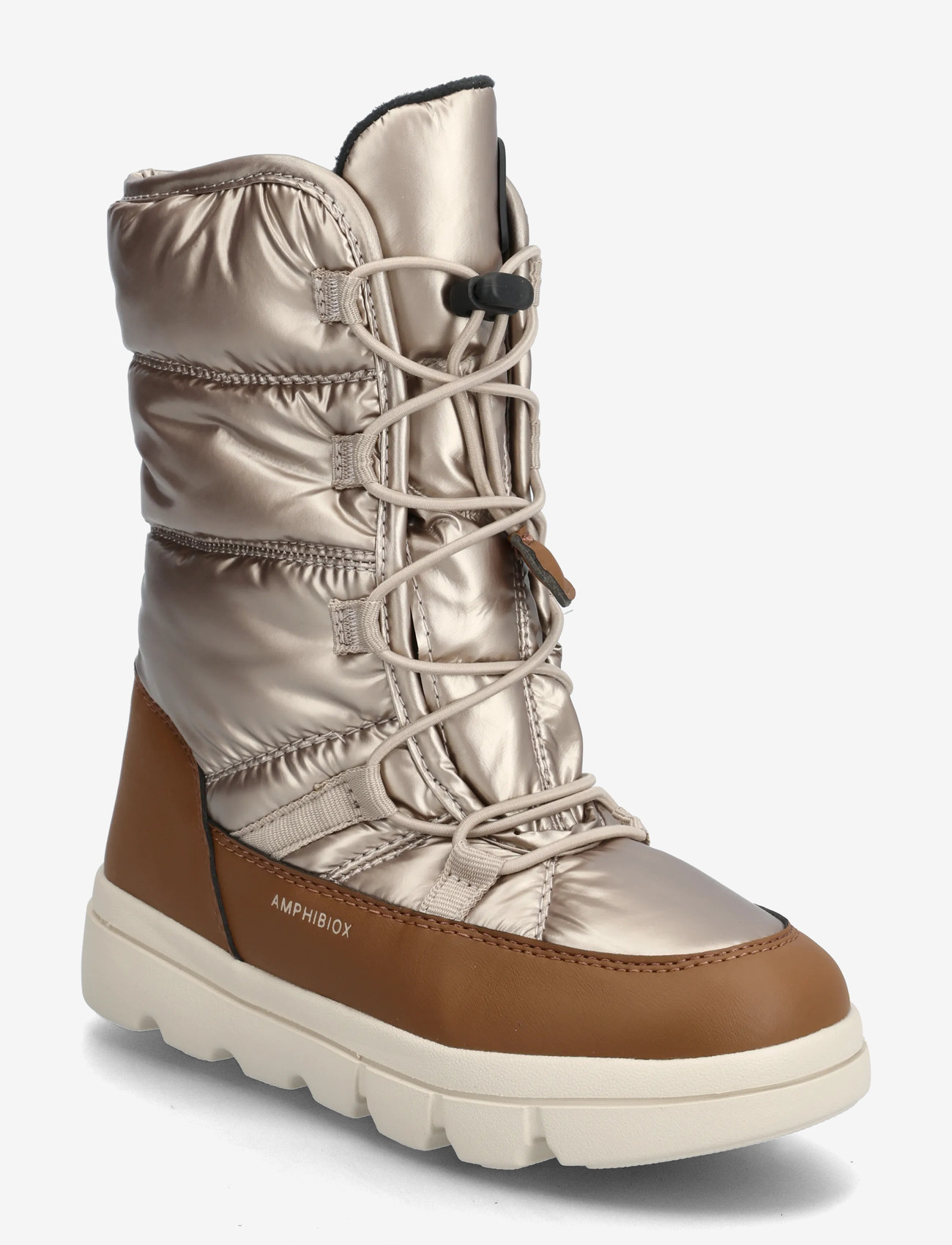 GEOX - J WILLABOOM GIRL B A - winterstiefel - beige/brow - 0