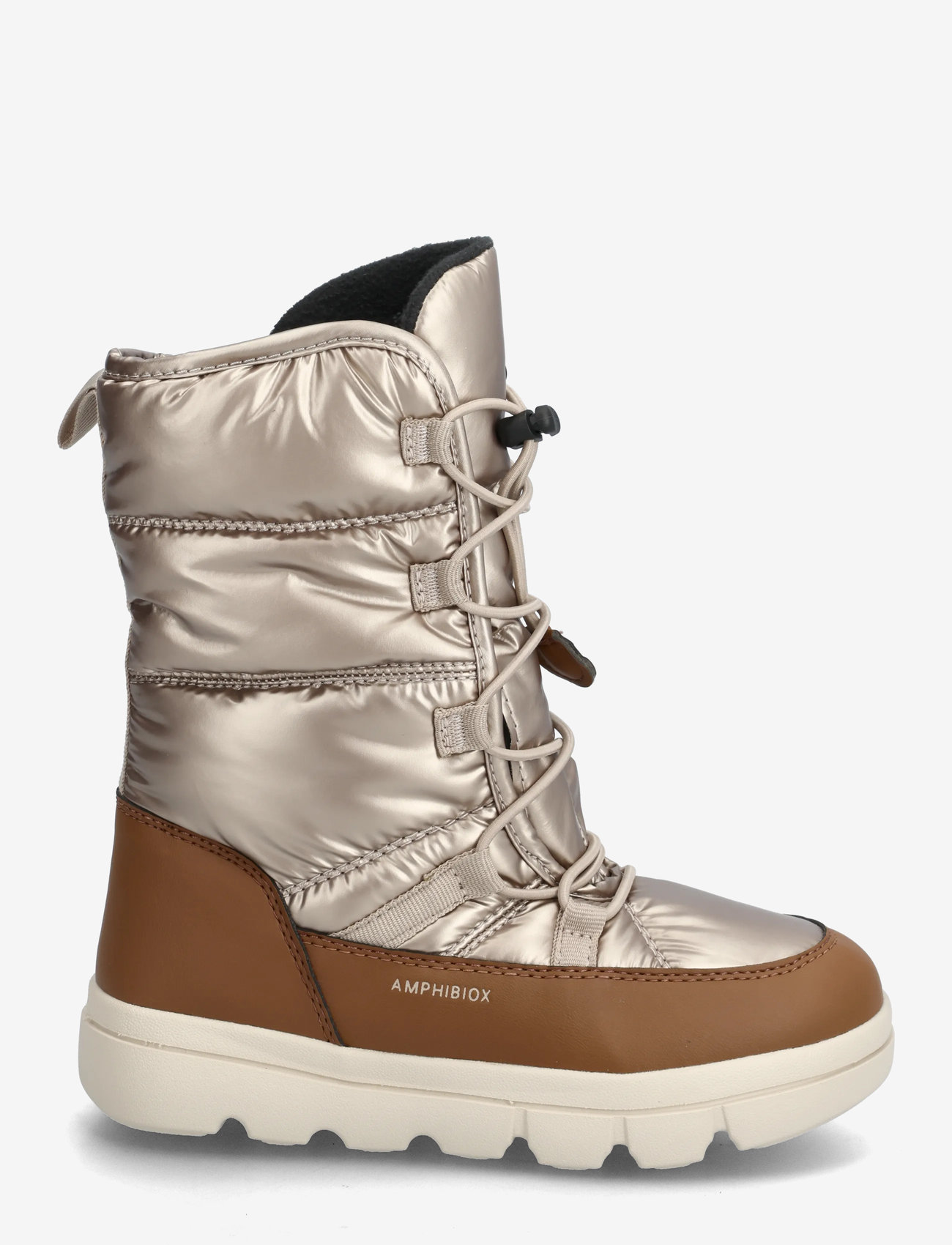 GEOX - J WILLABOOM GIRL B A - winterstiefel - beige/brow - 1