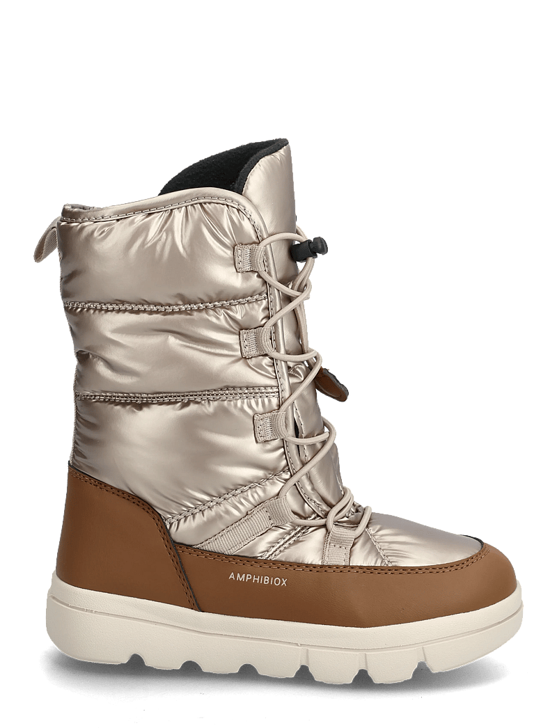 GEOX - J WILLABOOM GIRL B A - winterstiefel - beige/brow - 1