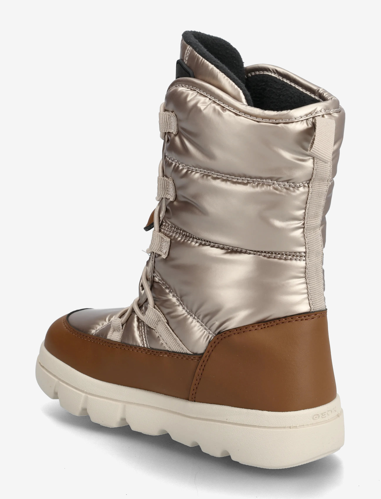GEOX - J WILLABOOM GIRL B A - winterstiefel - beige/brow - 2