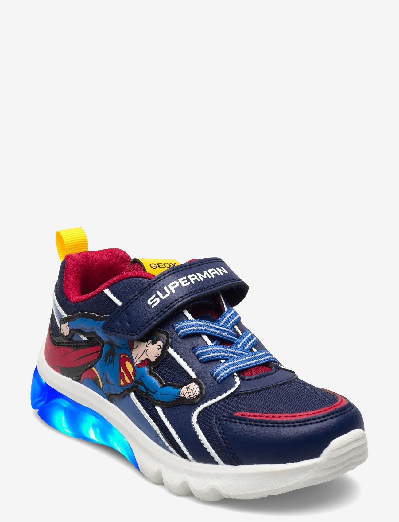 GEOX - J CIBERDRON BOY D - flashing sneakers - blue/red - 0