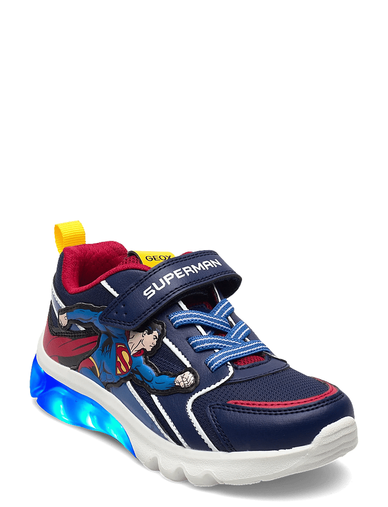 GEOX - J CIBERDRON BOY D - blinkende turnschuhe - blue/red - 0