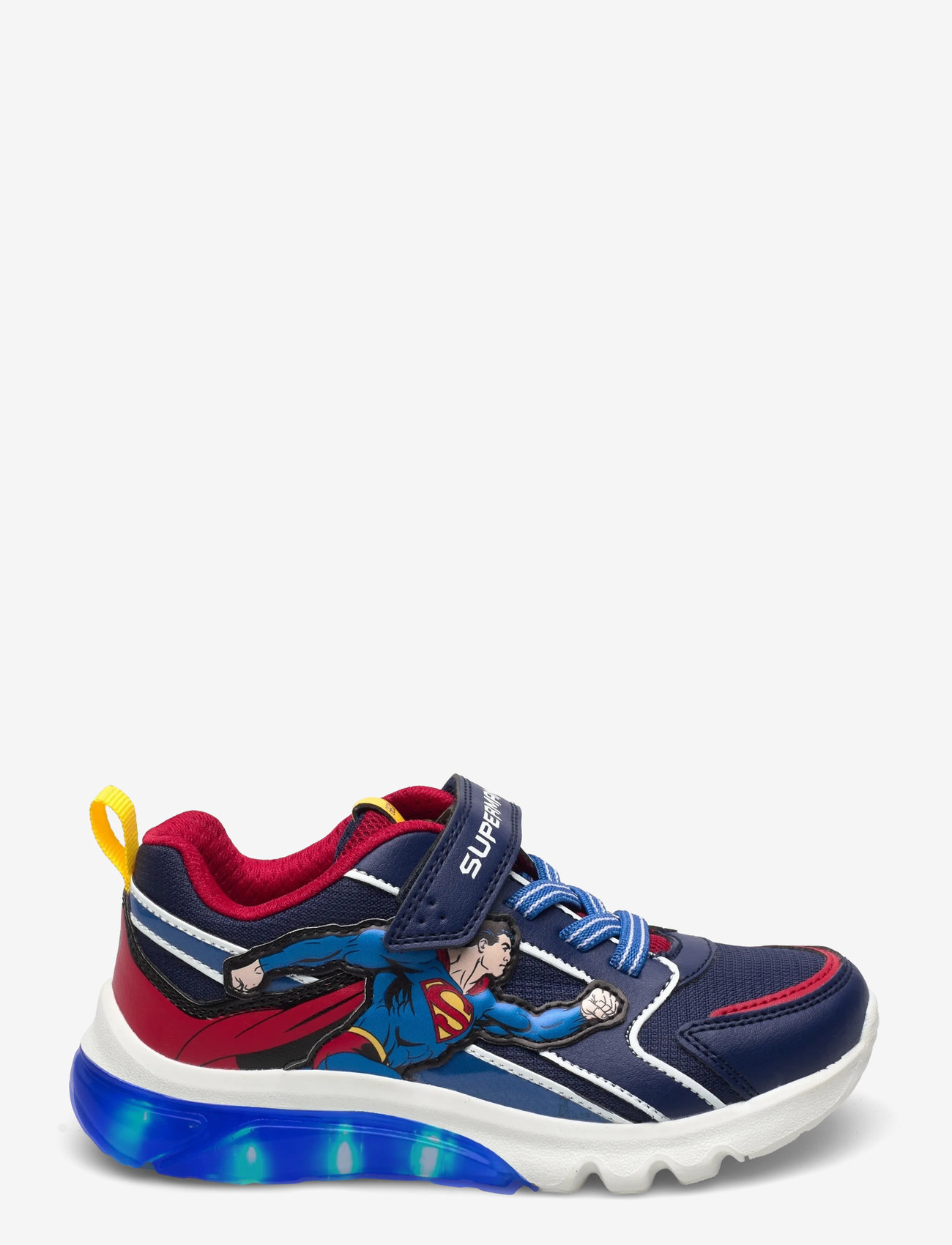 GEOX - J CIBERDRON BOY D - flashing sneakers - blue/red - 1