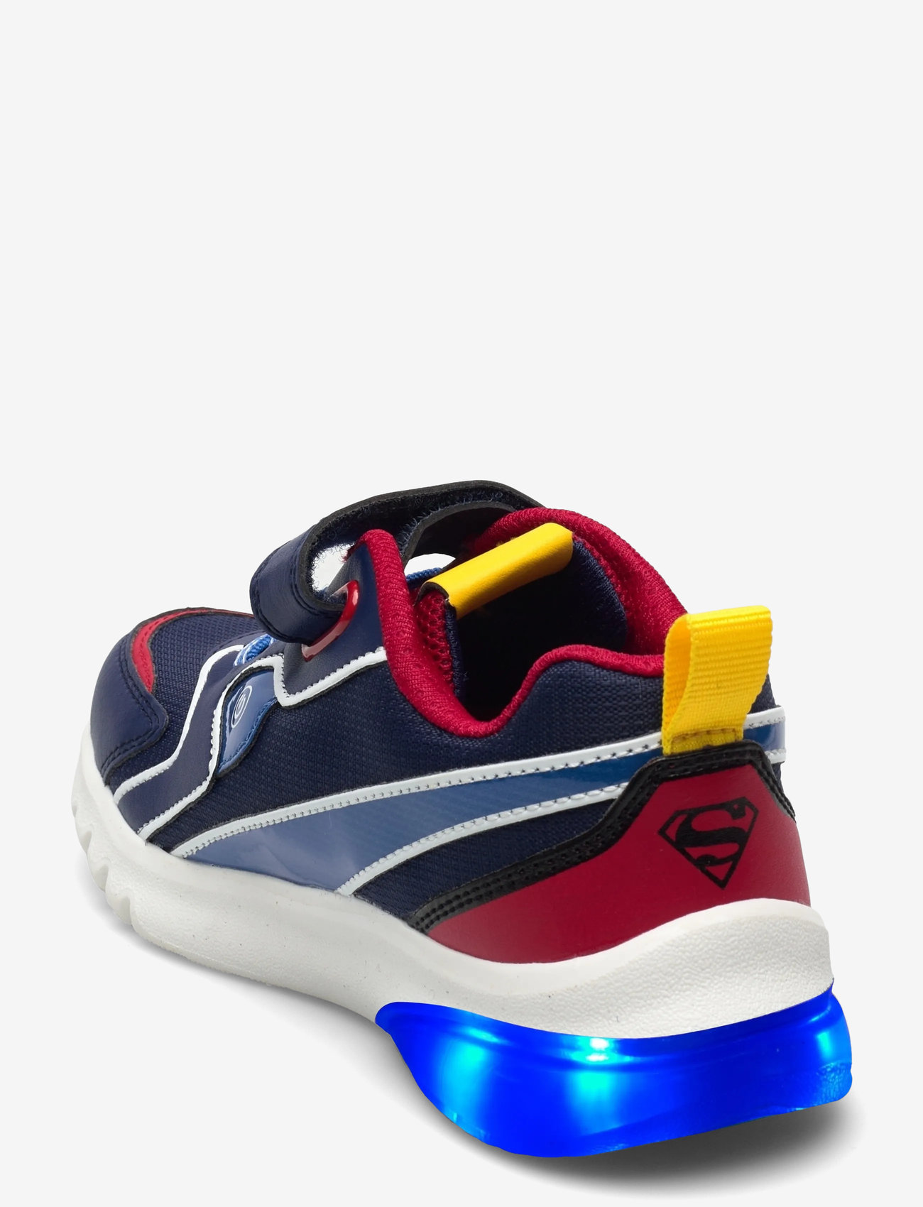 GEOX - J CIBERDRON BOY D - flashing sneakers - blue/red - 2