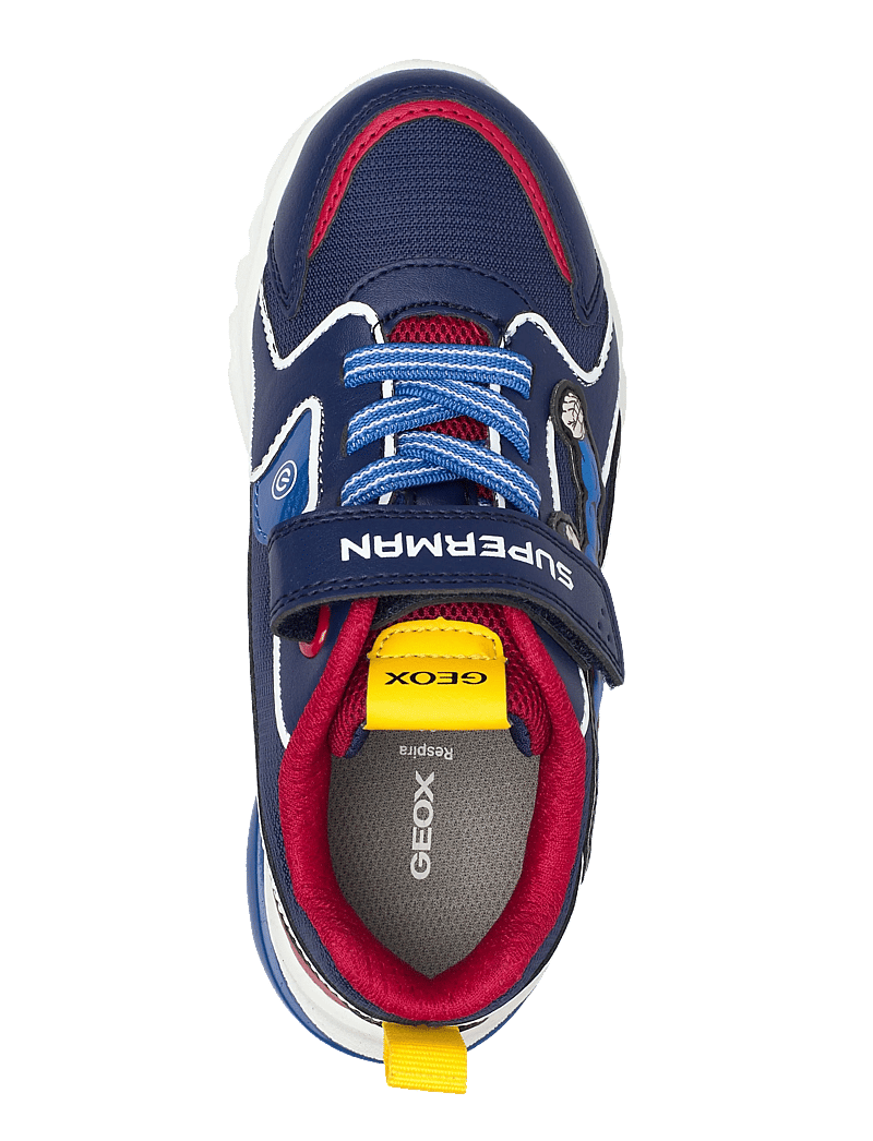 GEOX - J CIBERDRON BOY D - blinkende turnschuhe - blue/red - 3