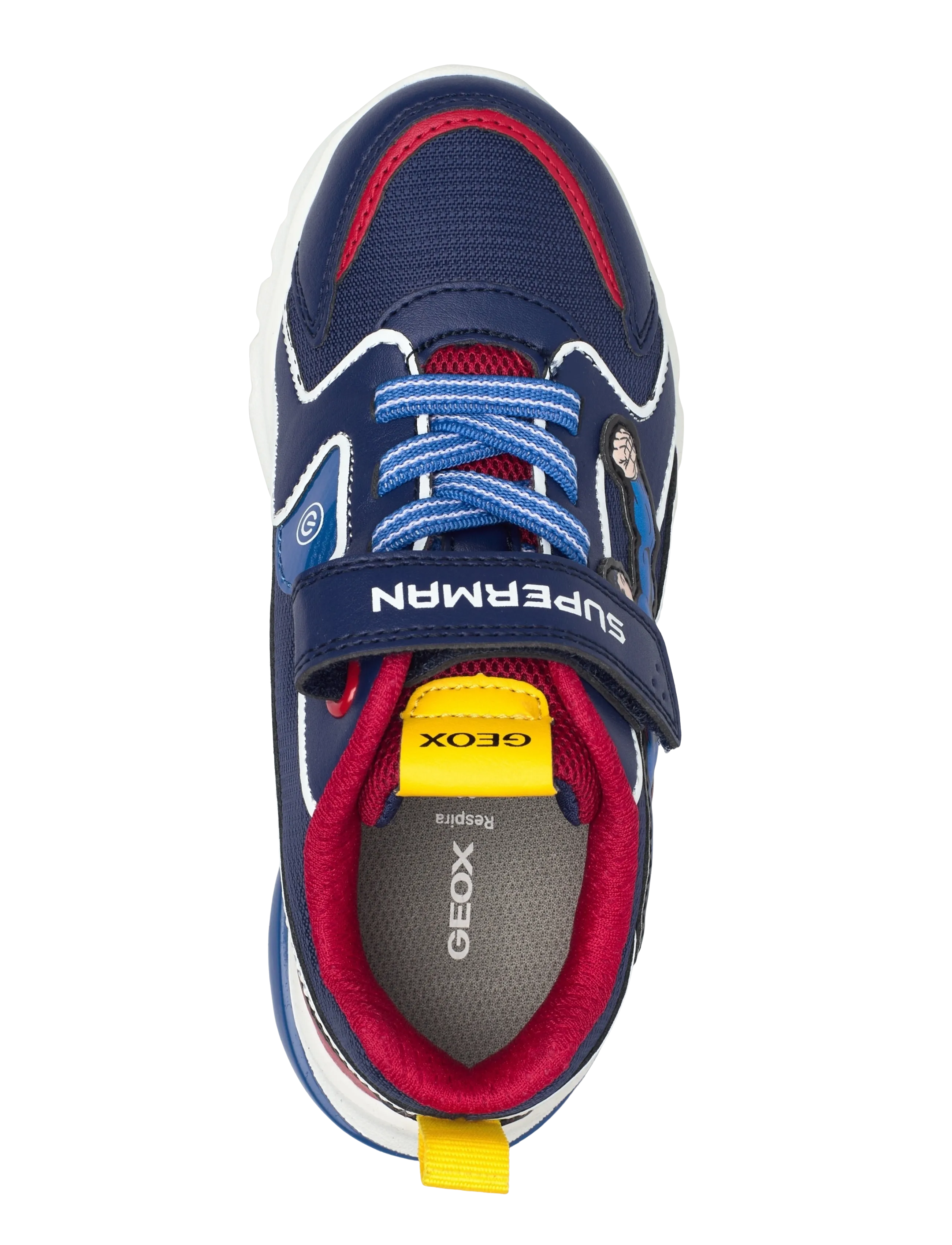 GEOX - J CIBERDRON BOY D - blue/red - 3