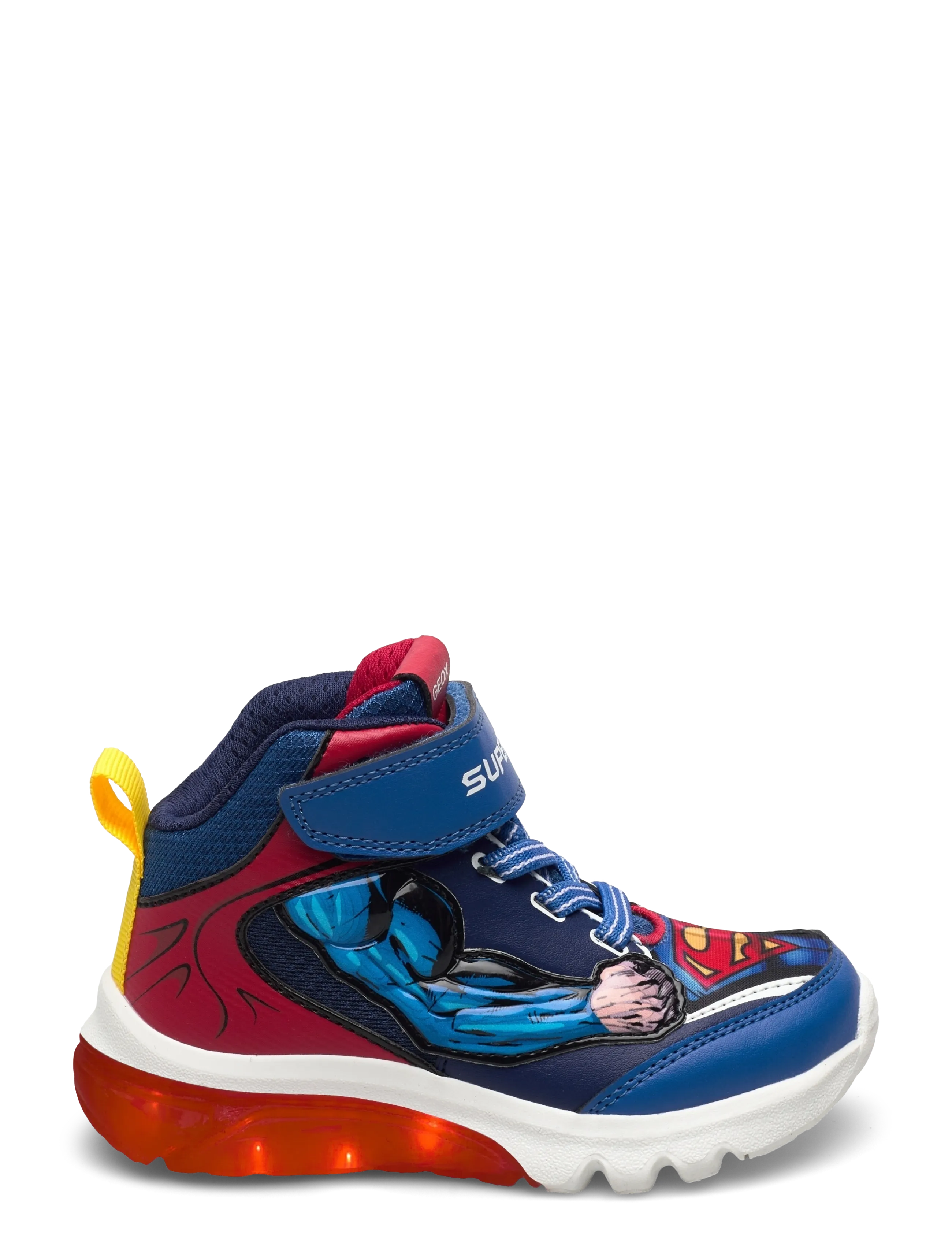 GEOX - J CIBERDRON BOY F - hoher schnitt - blue/red - 1