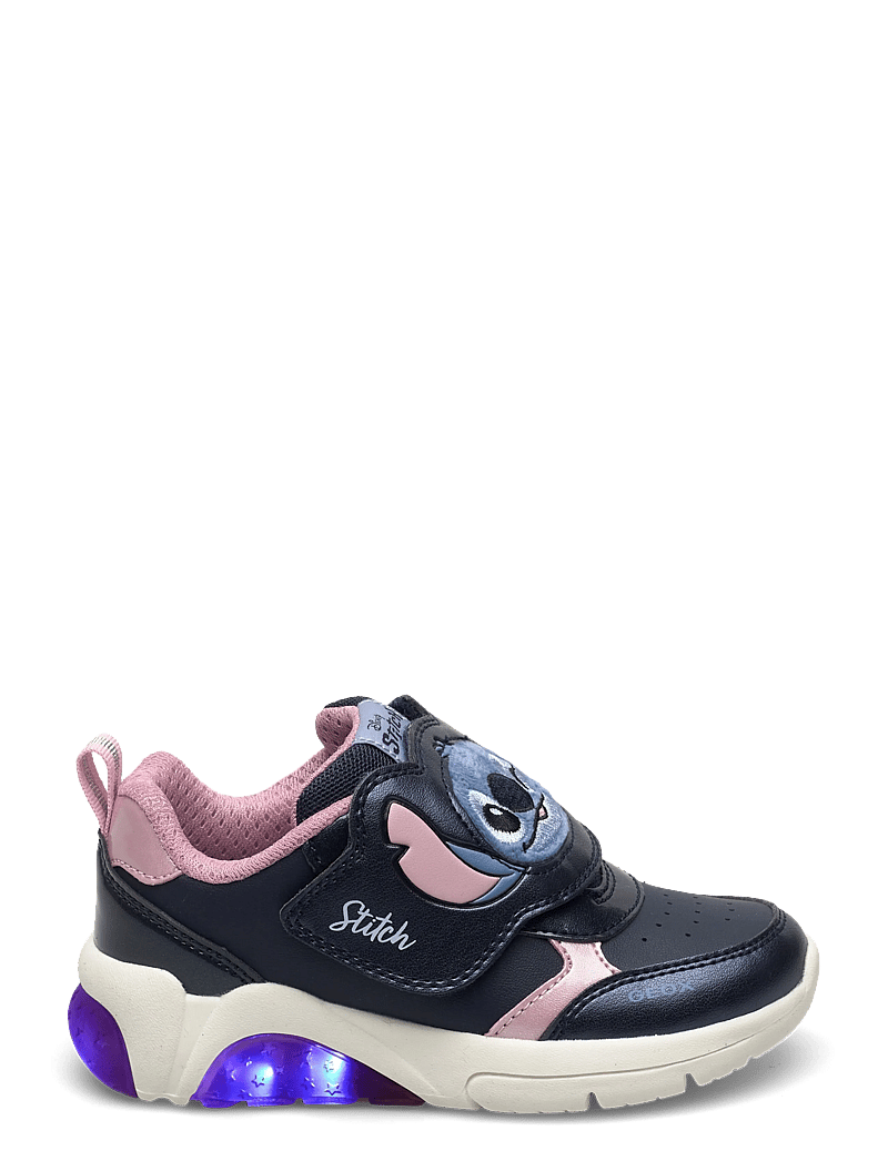 GEOX - J FADINLIGHT GIRL F - blinkande sneakers - navy/pink - 1