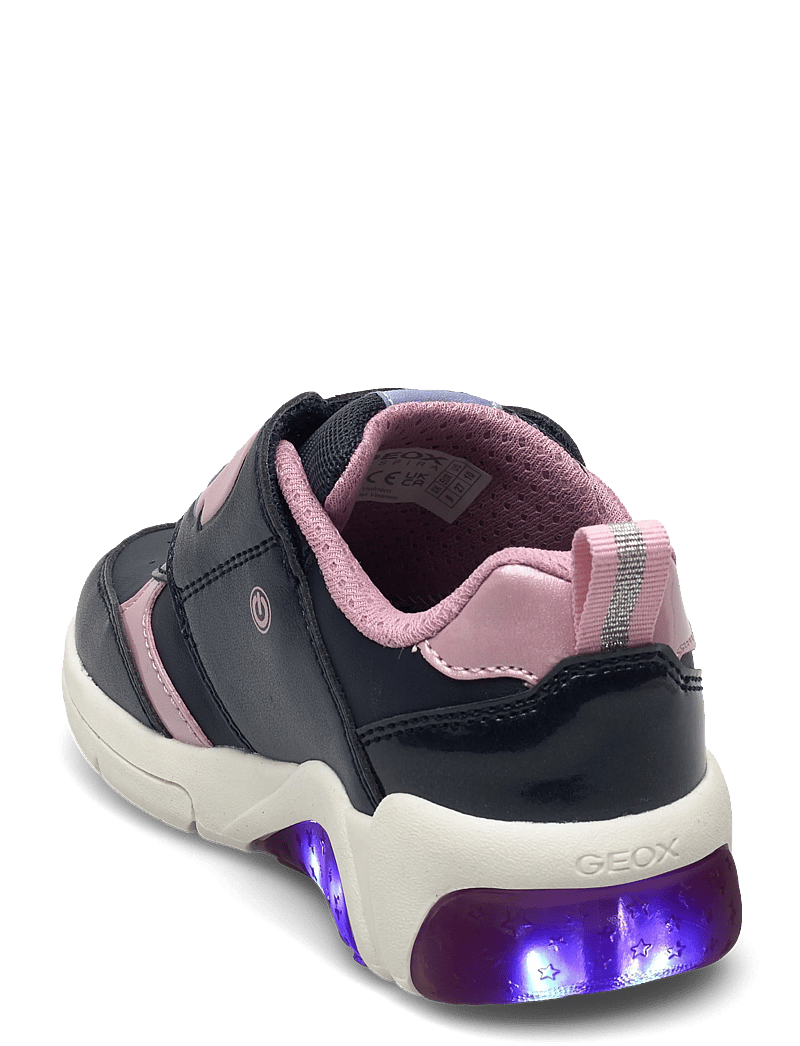 GEOX - J FADINLIGHT GIRL F - blinkande sneakers - navy/pink - 2