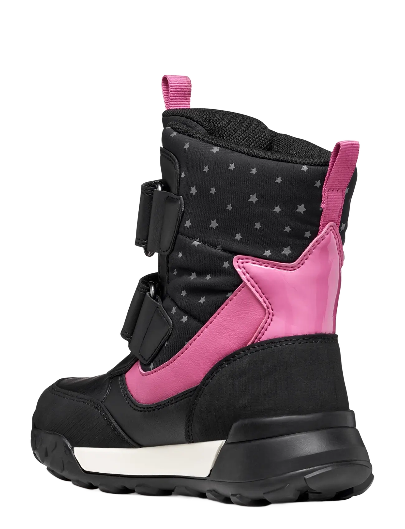 GEOX - J TREKKYUP GIRL B AB - black/fuchsia - 2