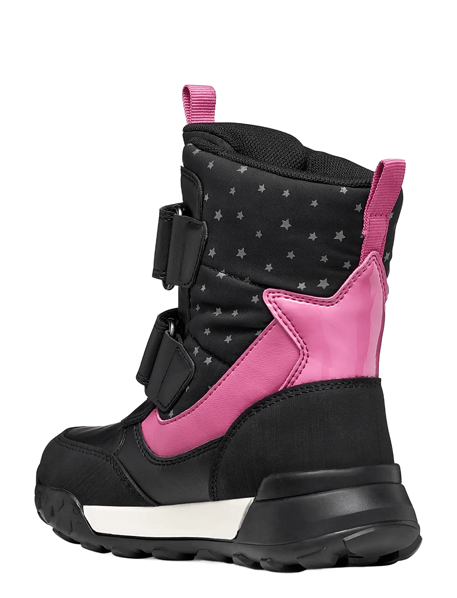 GEOX - J TREKKYUP GIRL B AB - black/fuchsia - 2
