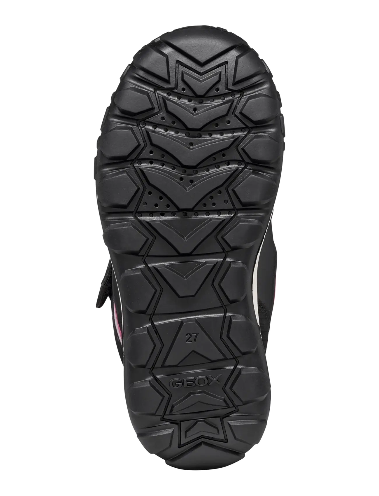GEOX - J TREKKYUP GIRL B AB - black/fuchsia - 4