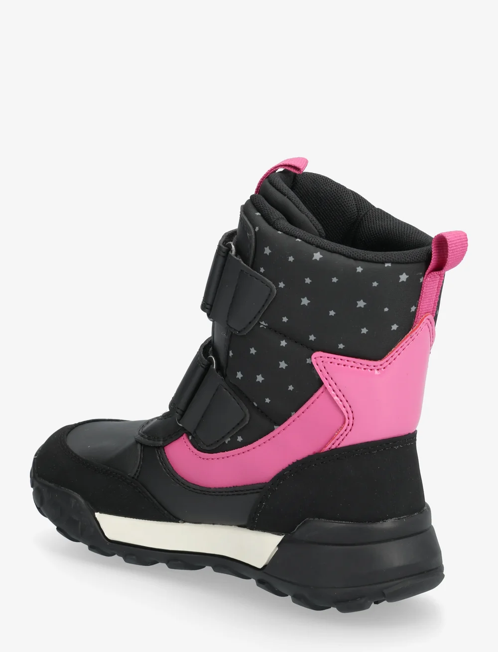GEOX - J TREKKYUP GIRL B AB - vinterstøvler - black/pink - 2