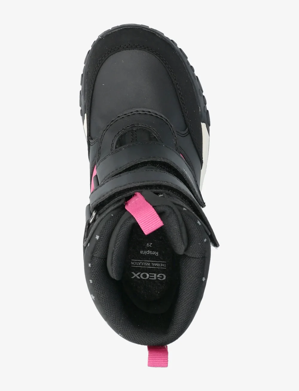 GEOX - J TREKKYUP GIRL B AB - vinterstøvler - black/pink - 3