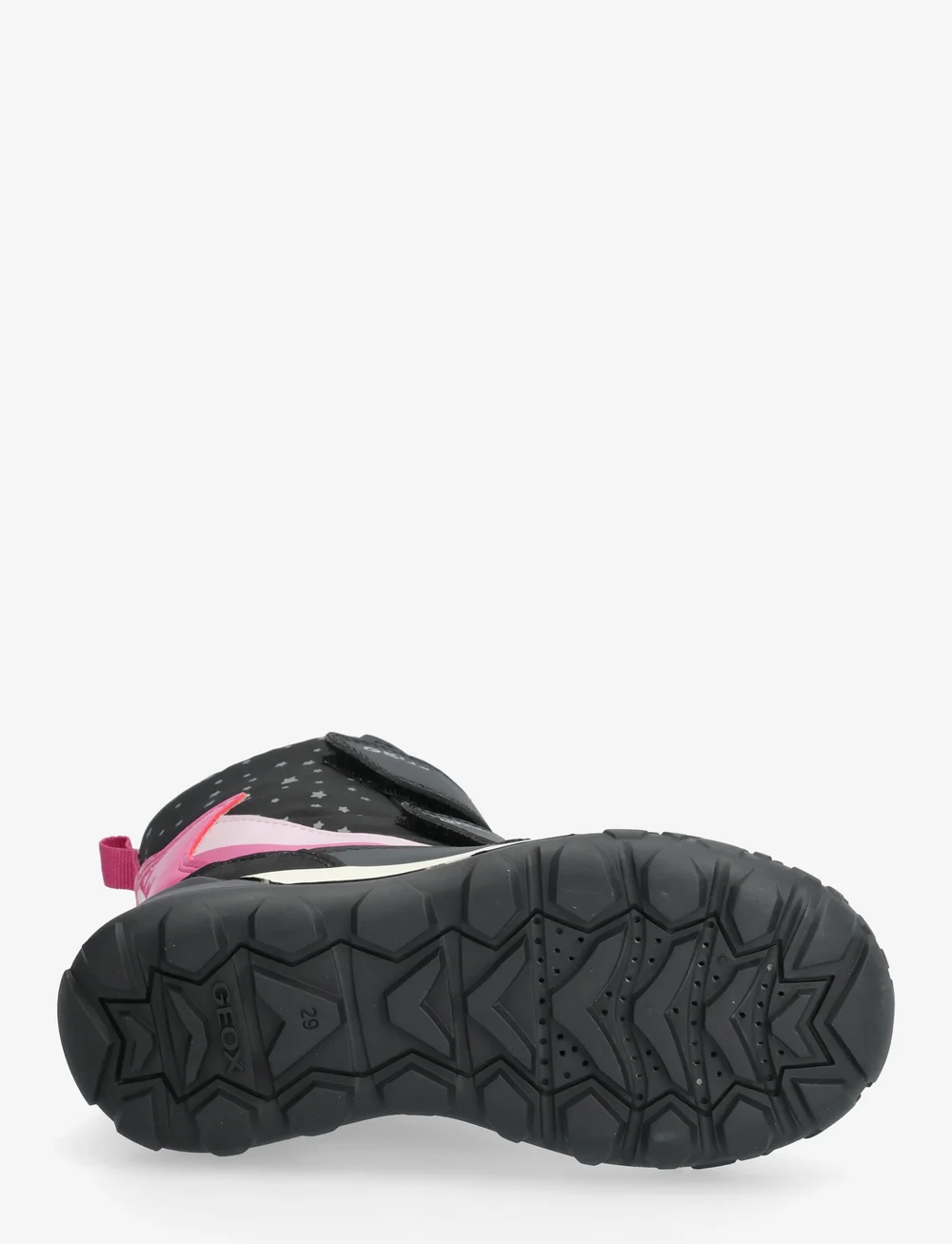 GEOX - J TREKKYUP GIRL B AB - vinterstøvler - black/pink - 4