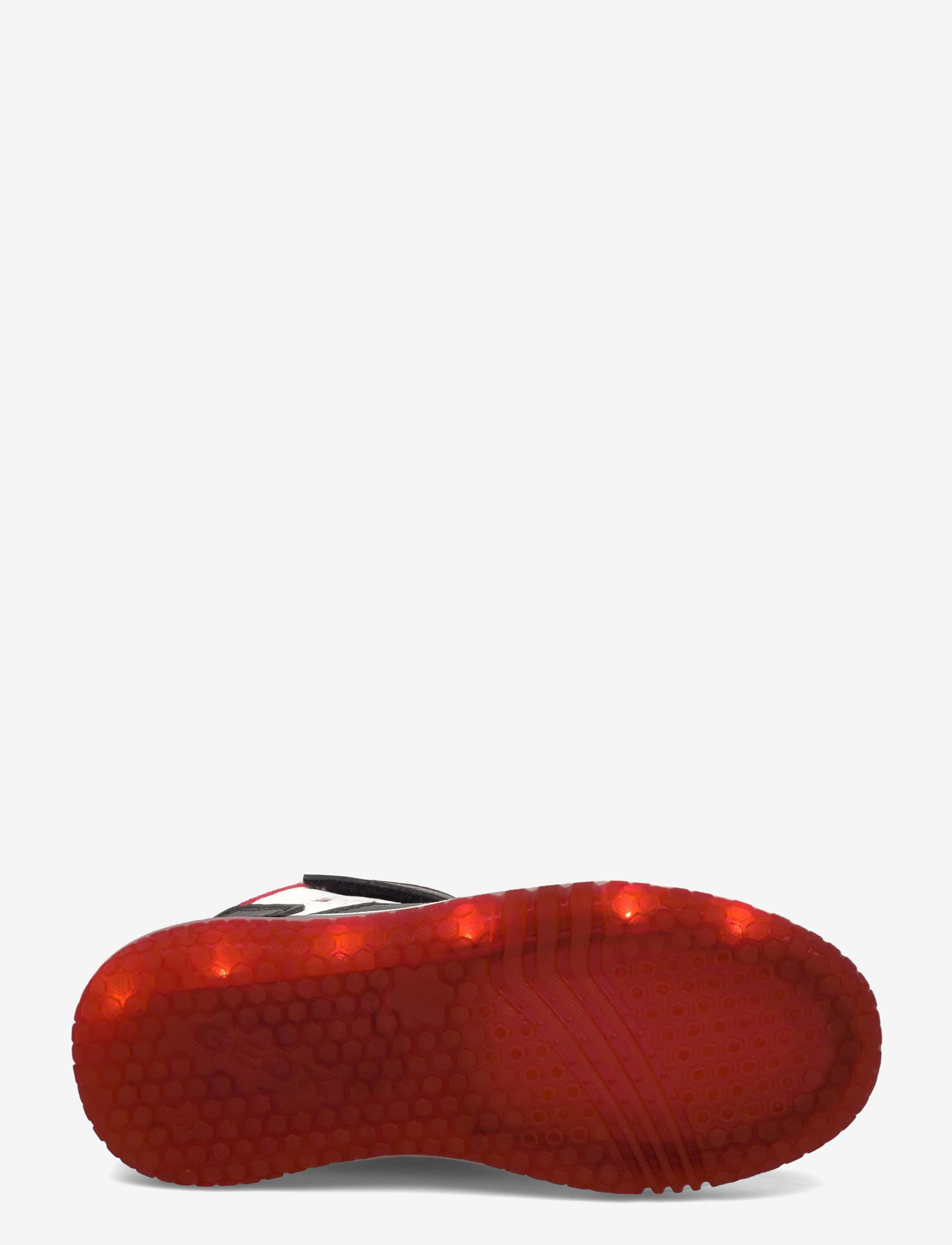 GEOX - J BUZZERLIGHT BOY C - sneakers med lys - white red - 4