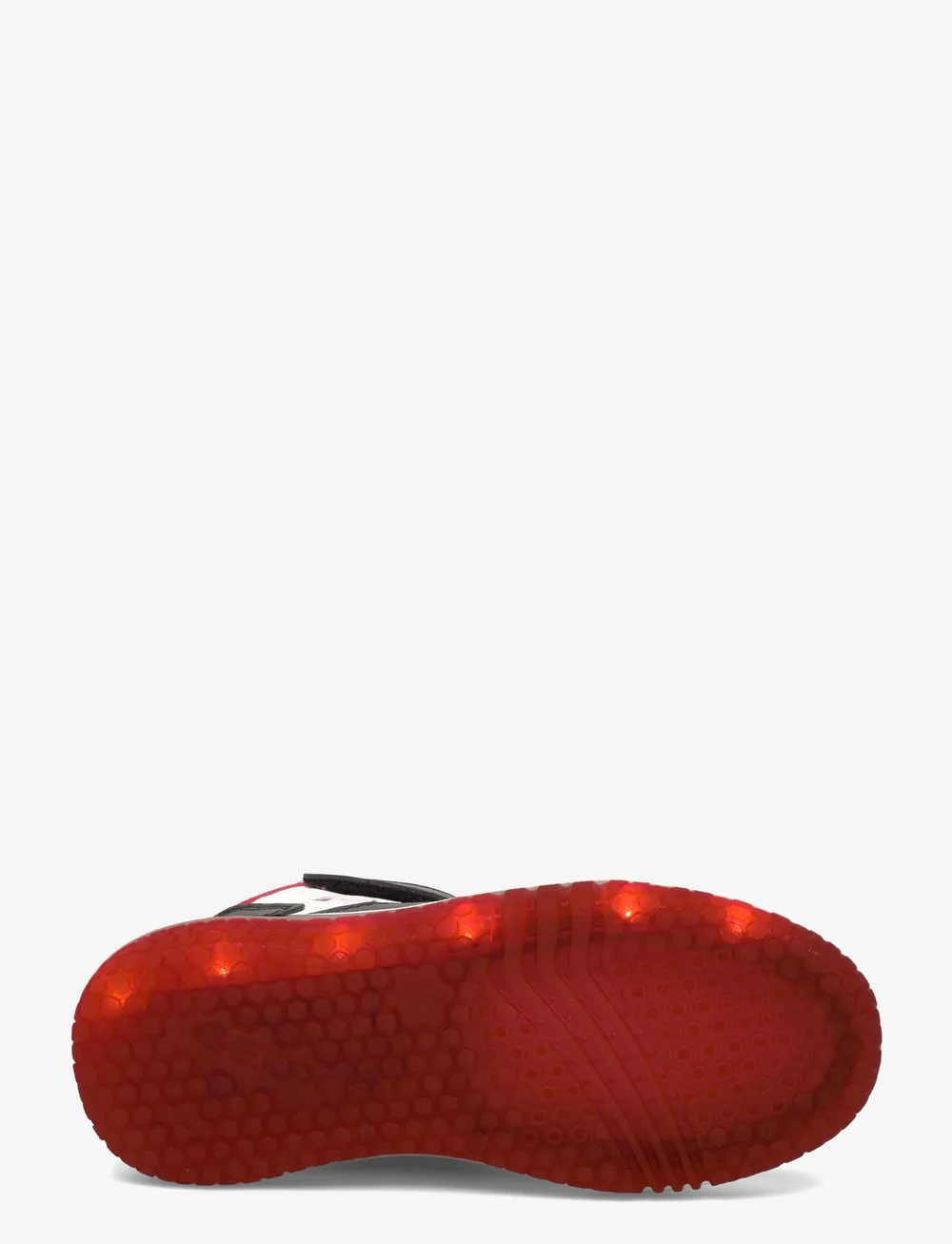 GEOX - J BUZZERLIGHT BOY C - blinkande sneakers - white red - 4