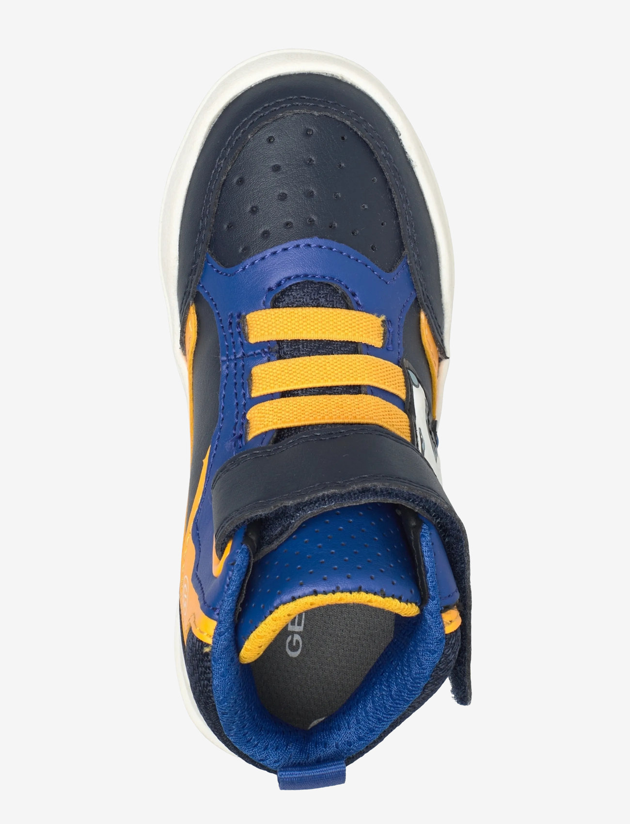 GEOX - J BUZZERLIGHT BOY E - hoher schnitt - blu yellow - 3