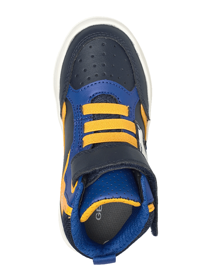 GEOX - J BUZZERLIGHT BOY E - sneakers med lys - blu yellow - 3