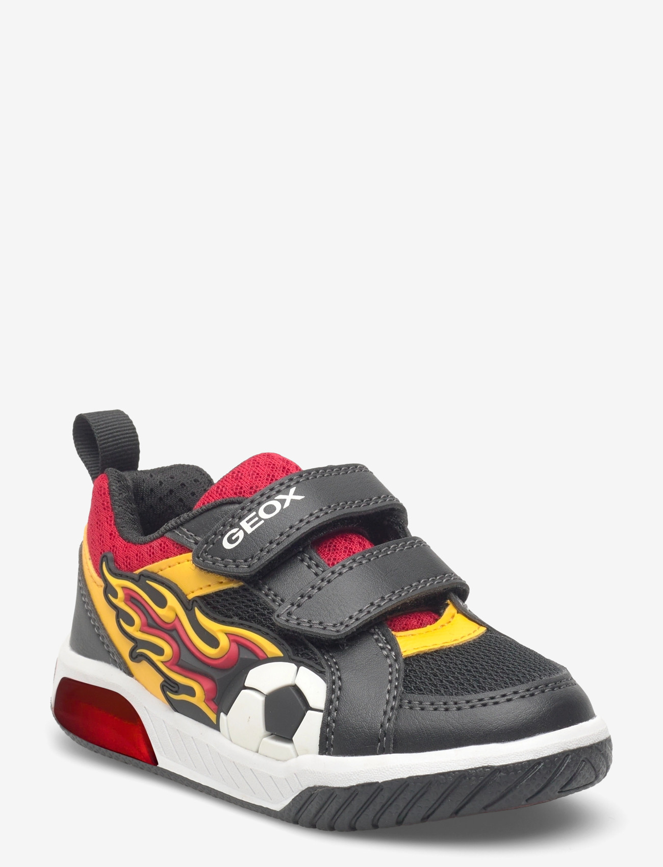 GEOX - J INEK BOY B - niedriger schnitt - black/yellow - 0