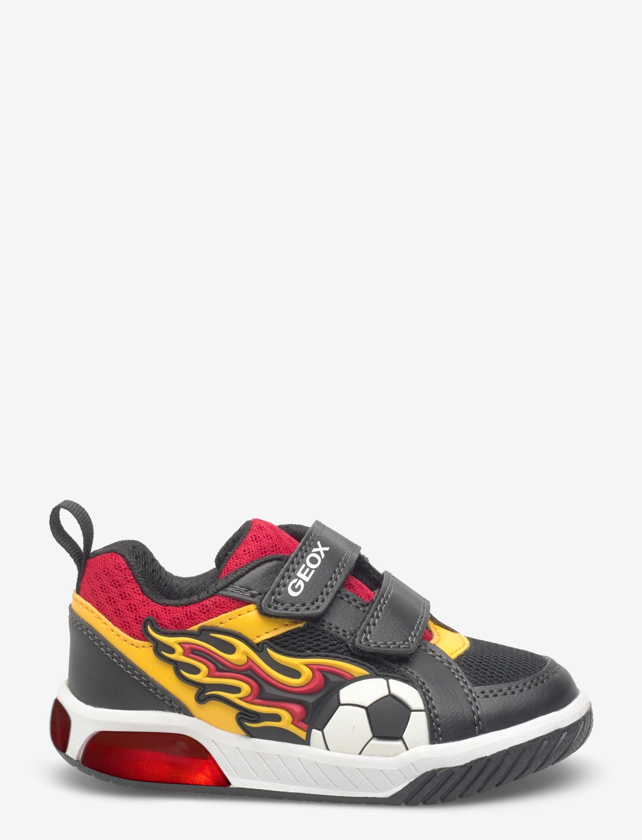 GEOX - J INEK BOY B - niedriger schnitt - black/yellow - 1