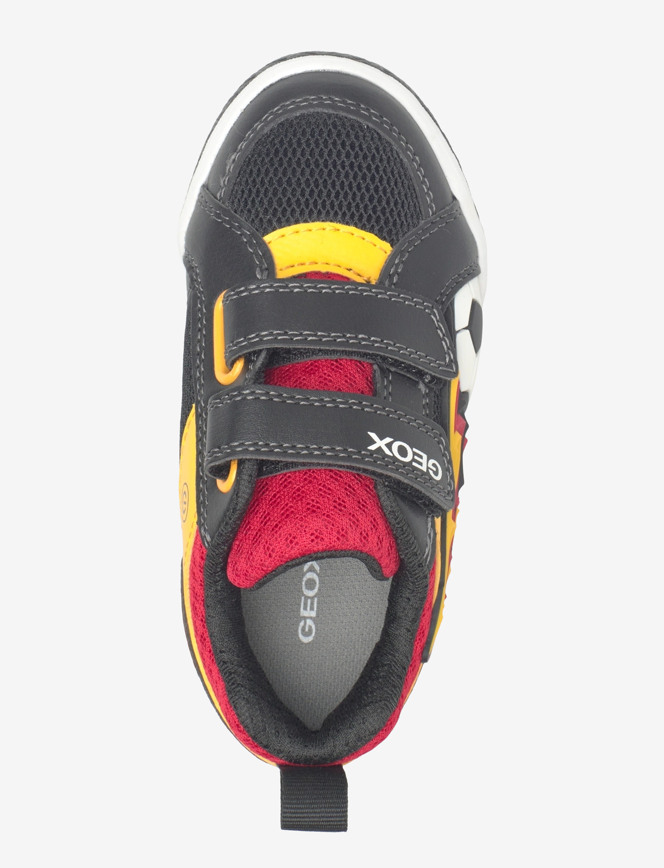 GEOX - J INEK BOY B - niedriger schnitt - black/yellow - 3