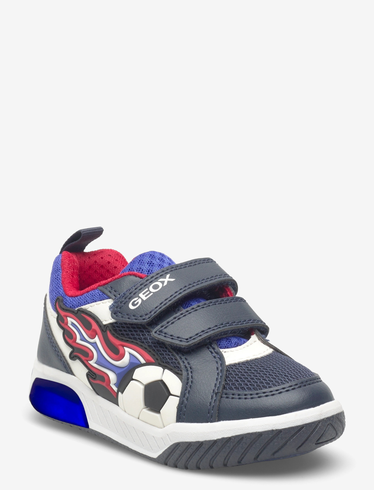 GEOX - J INEK BOY B - lave sneakers - navy/red - 0