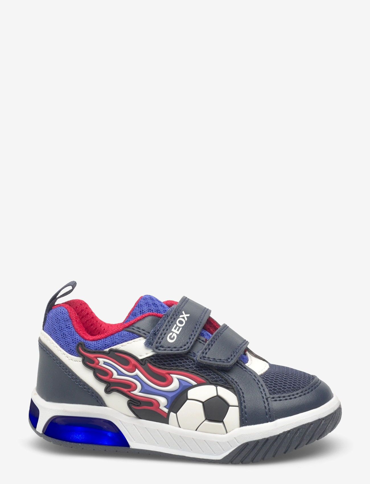 GEOX - J INEK BOY B - lave sneakers - navy/red - 1