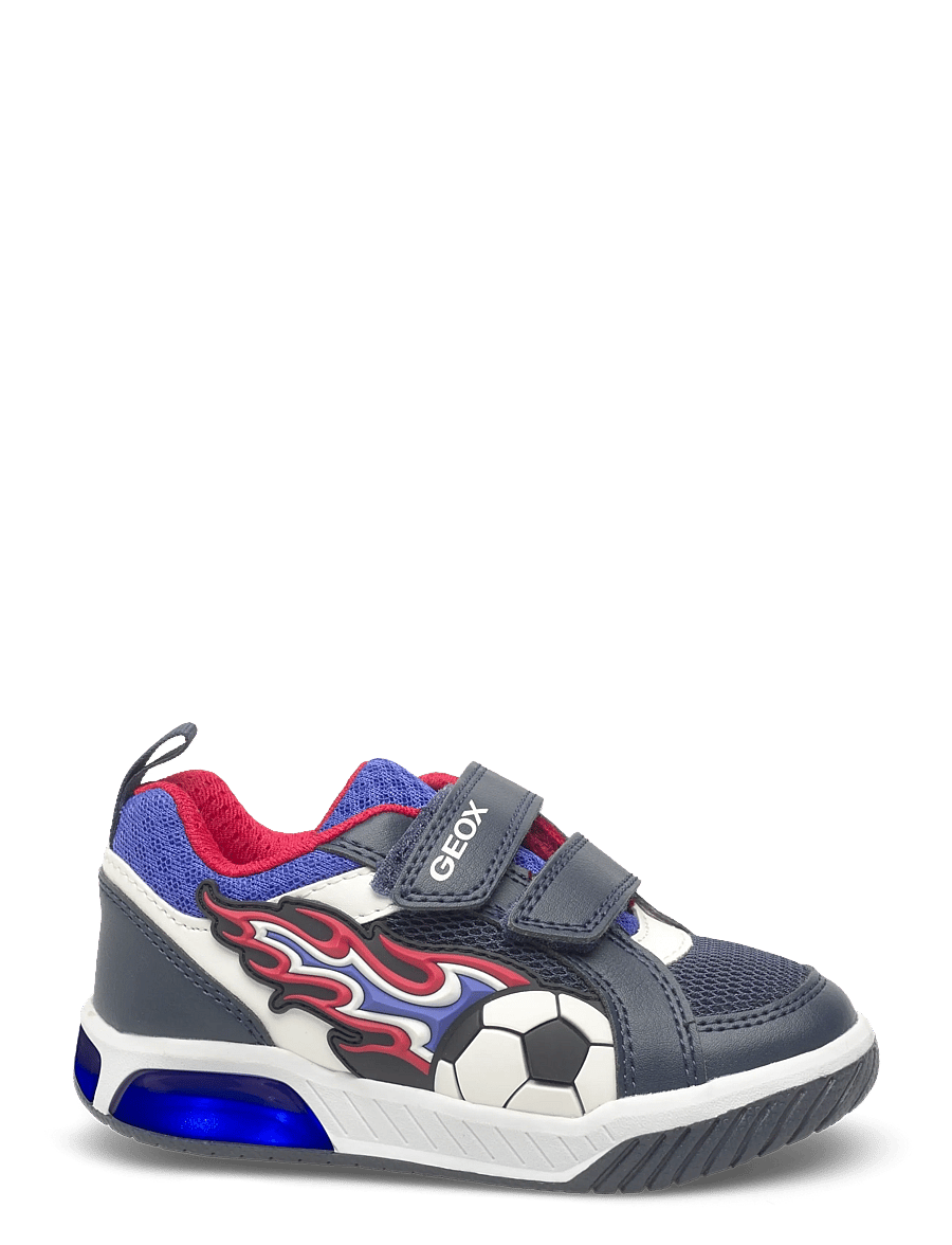 GEOX - J INEK BOY B - niedriger schnitt - navy/red - 1