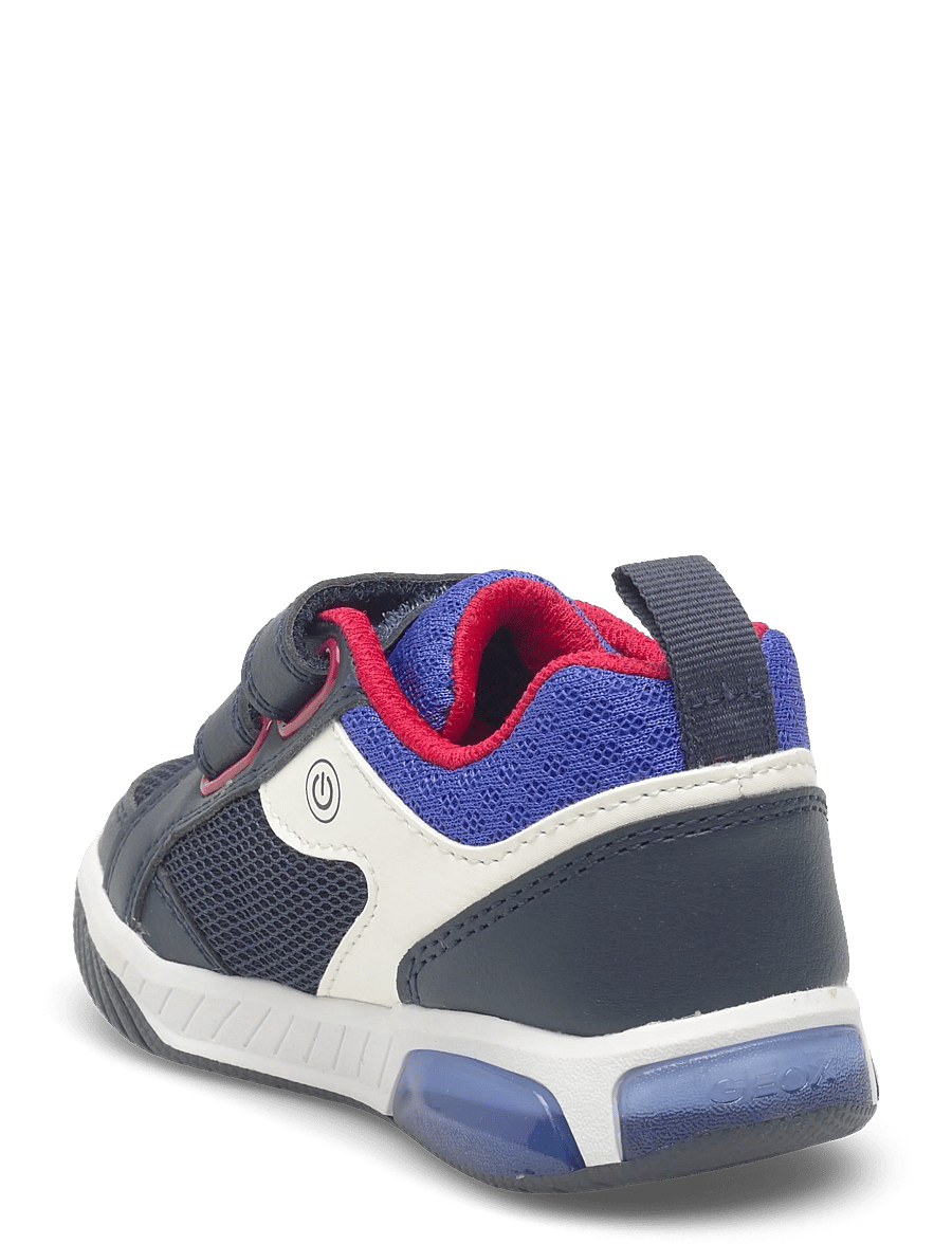 GEOX - J INEK BOY B - niedriger schnitt - navy/red - 2
