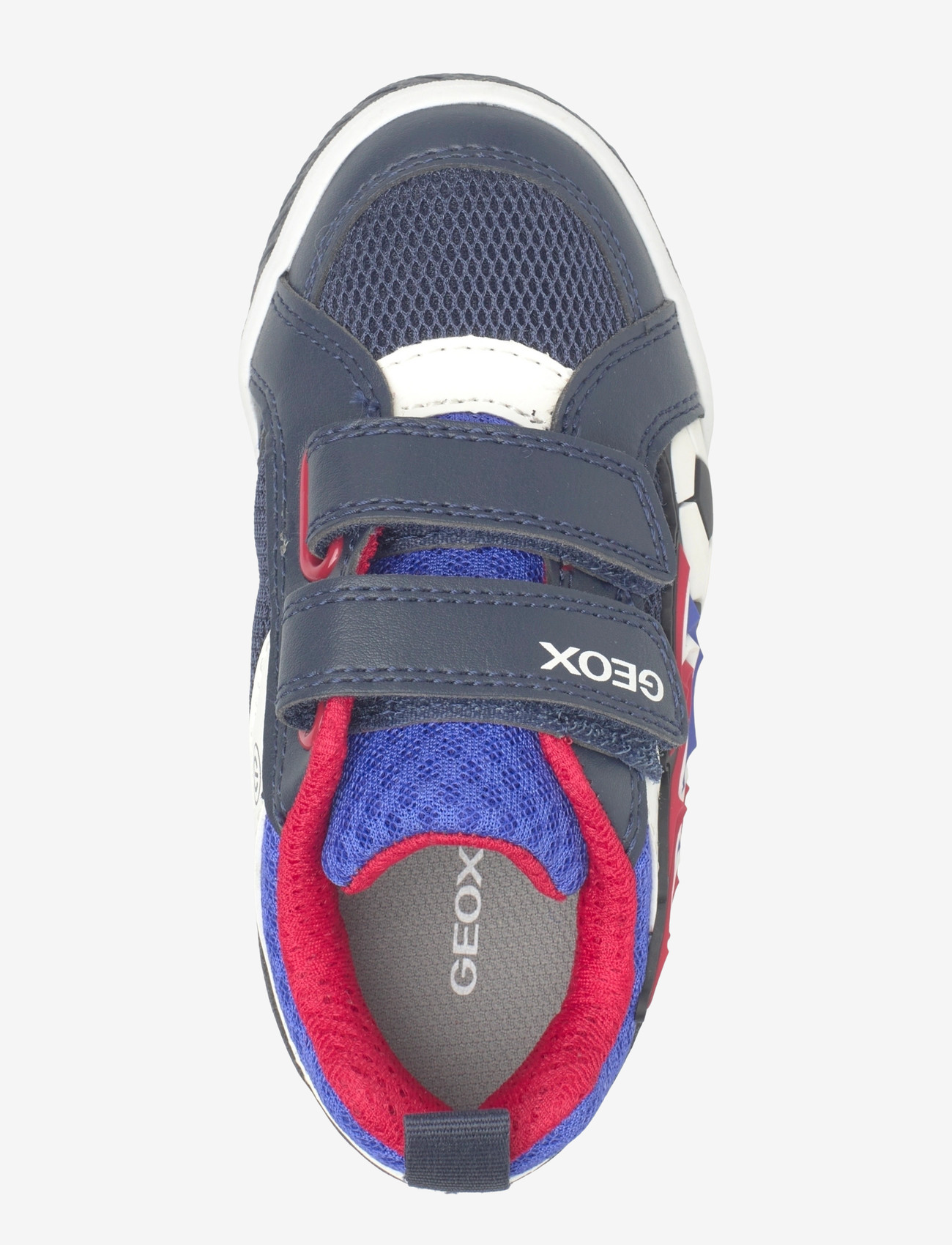 GEOX - J INEK BOY B - lave sneakers - navy/red - 3