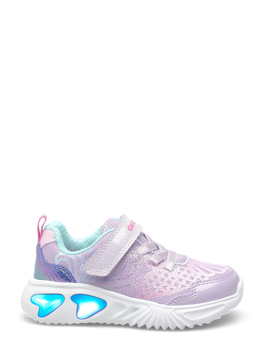 GEOX - J ASSISTER GIRL A - kõrge säärega tossud - lilac/watersea - 1