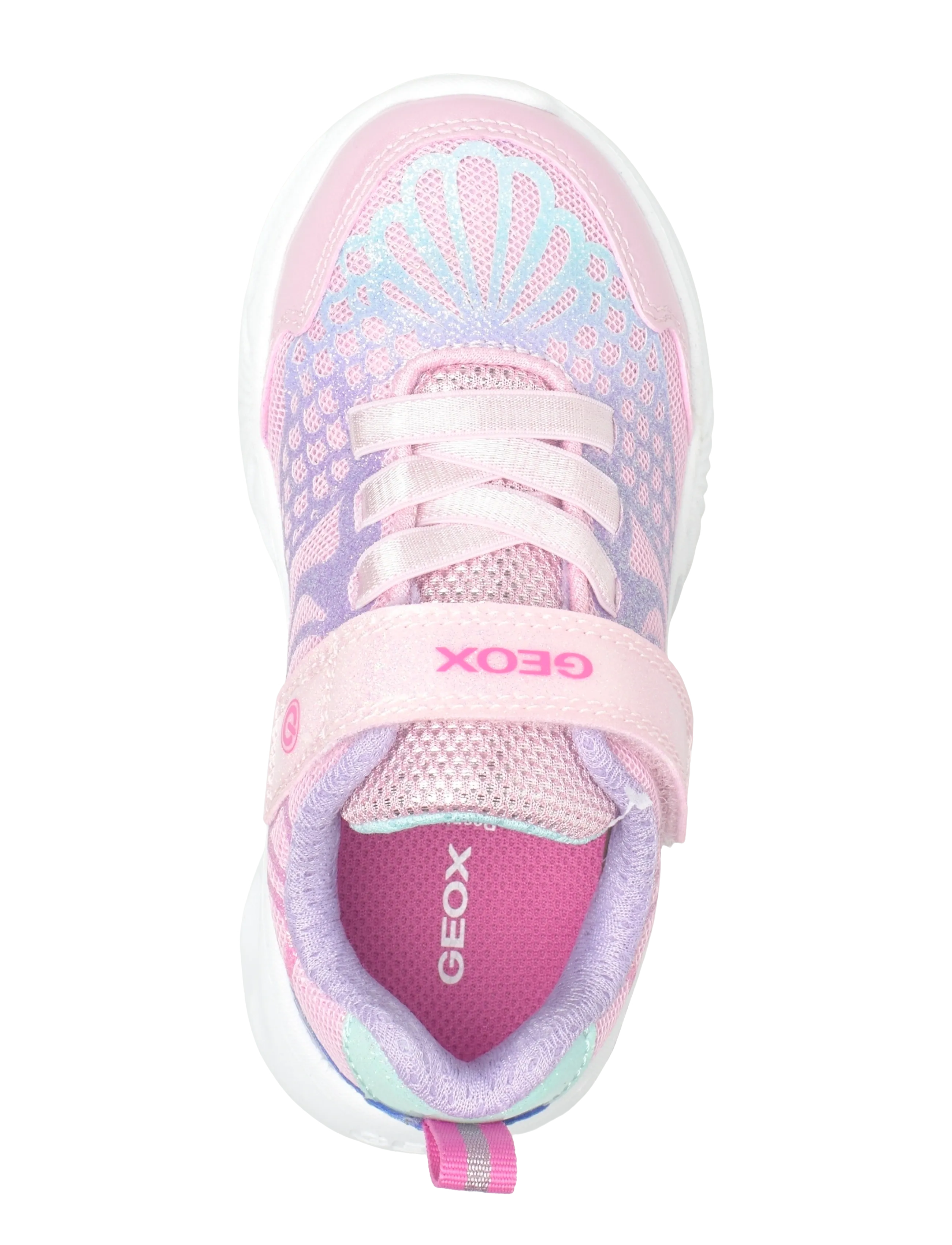 GEOX - J ASSISTER GIRL A - lave sneakers - pink/lilac - 3