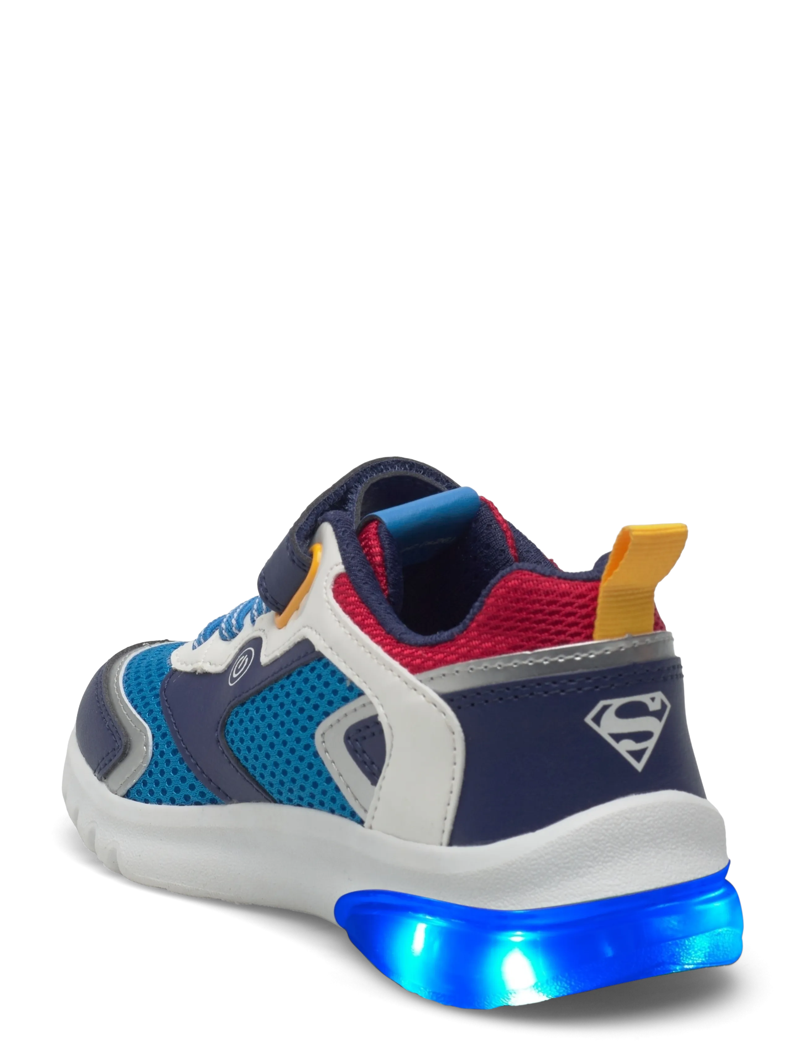 GEOX - J CIBERDRON BOY B - lágir strigaskór - blue/red - 2