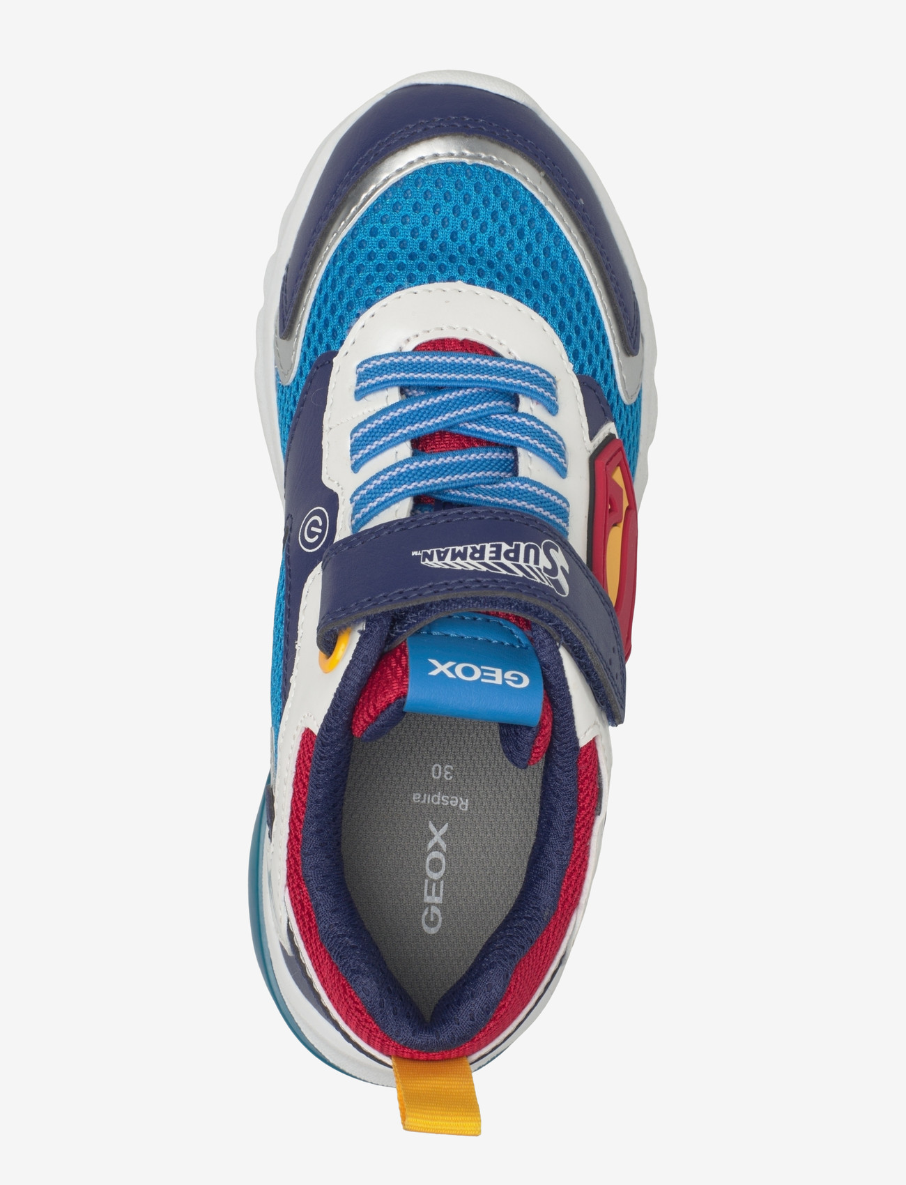 GEOX - J CIBERDRON BOY B - low tops - blue/red - 3
