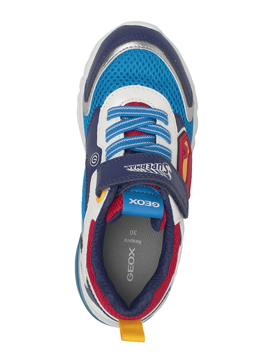 GEOX - J CIBERDRON BOY B - matalavartiset tennarit - blue/red - 3