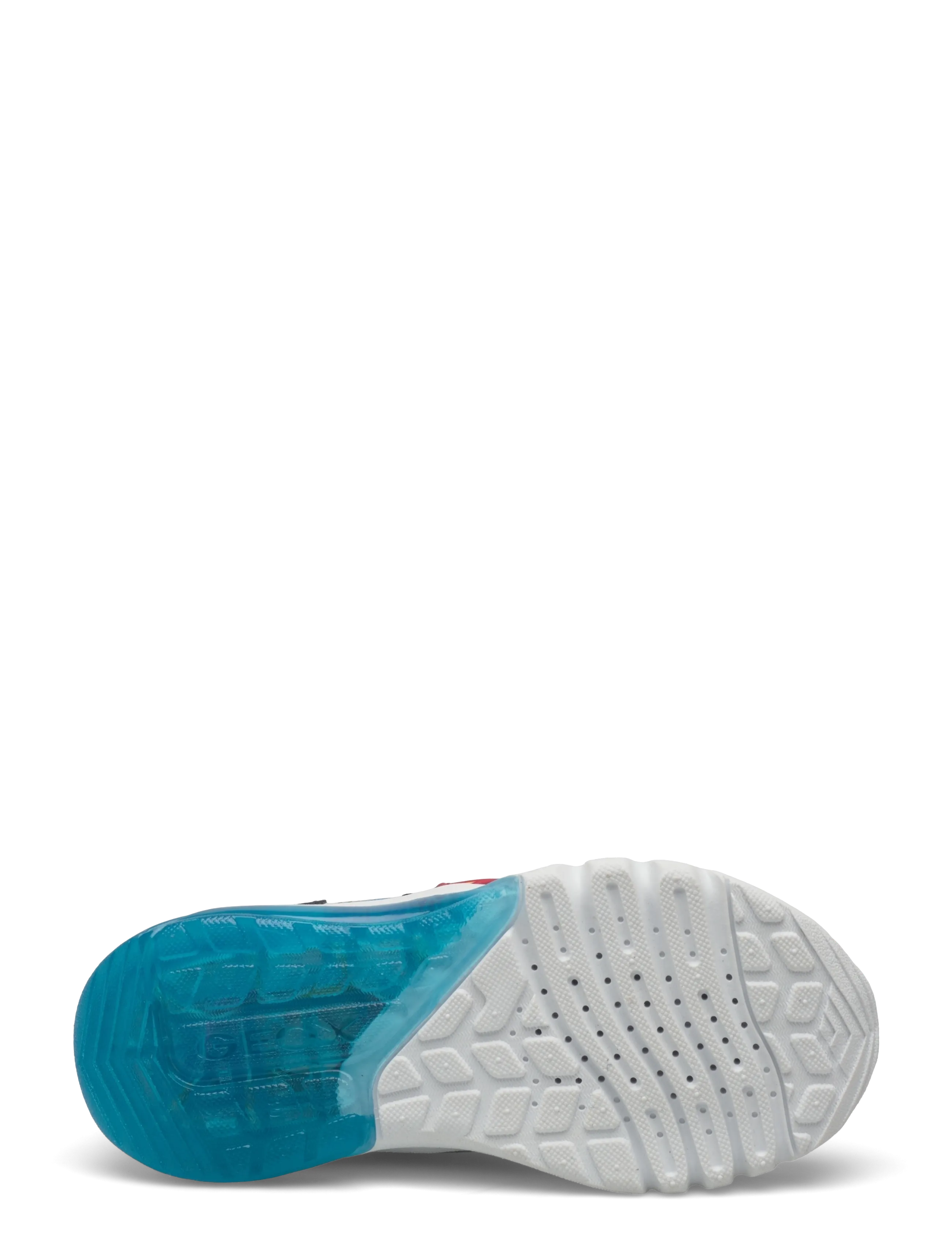 GEOX - J CIBERDRON BOY B - lágir strigaskór - blue/red - 4