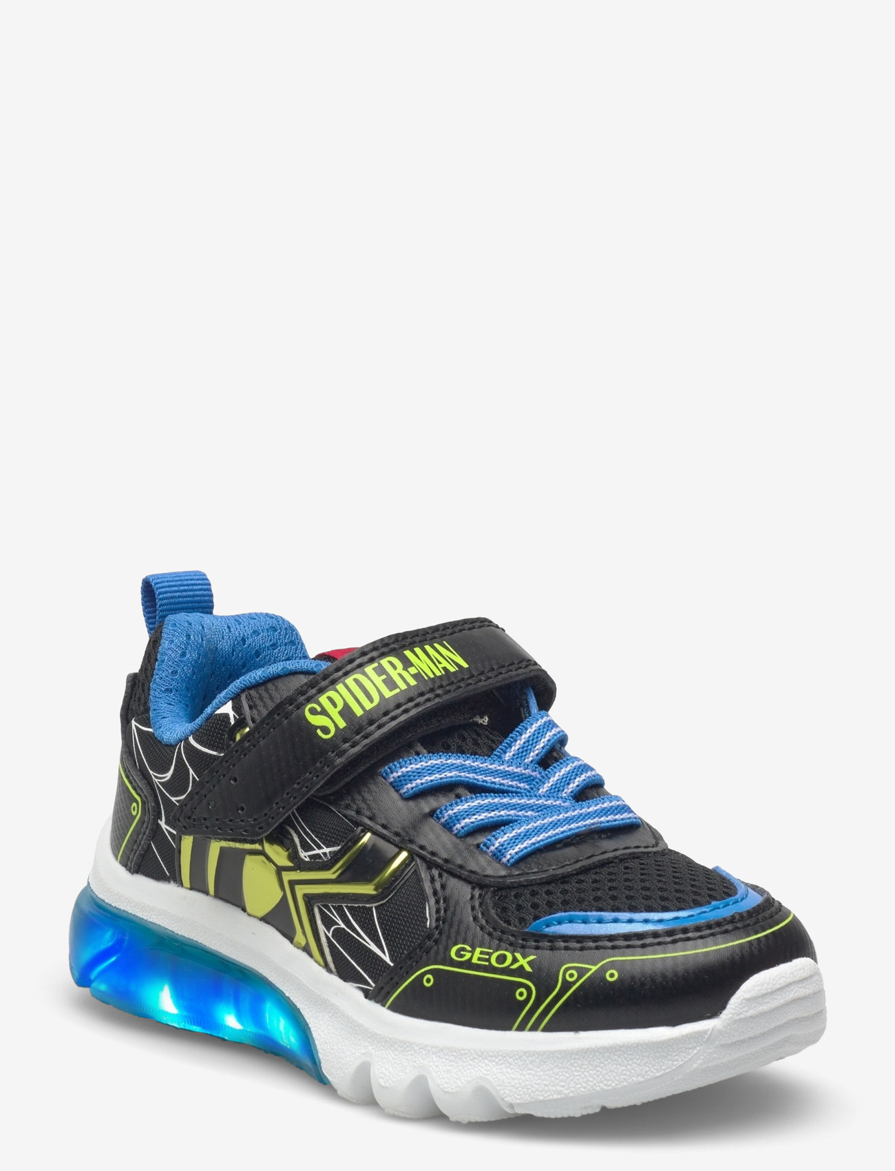 GEOX - J CIBERDRON BOY C - lave sneakers - black/lime - 0