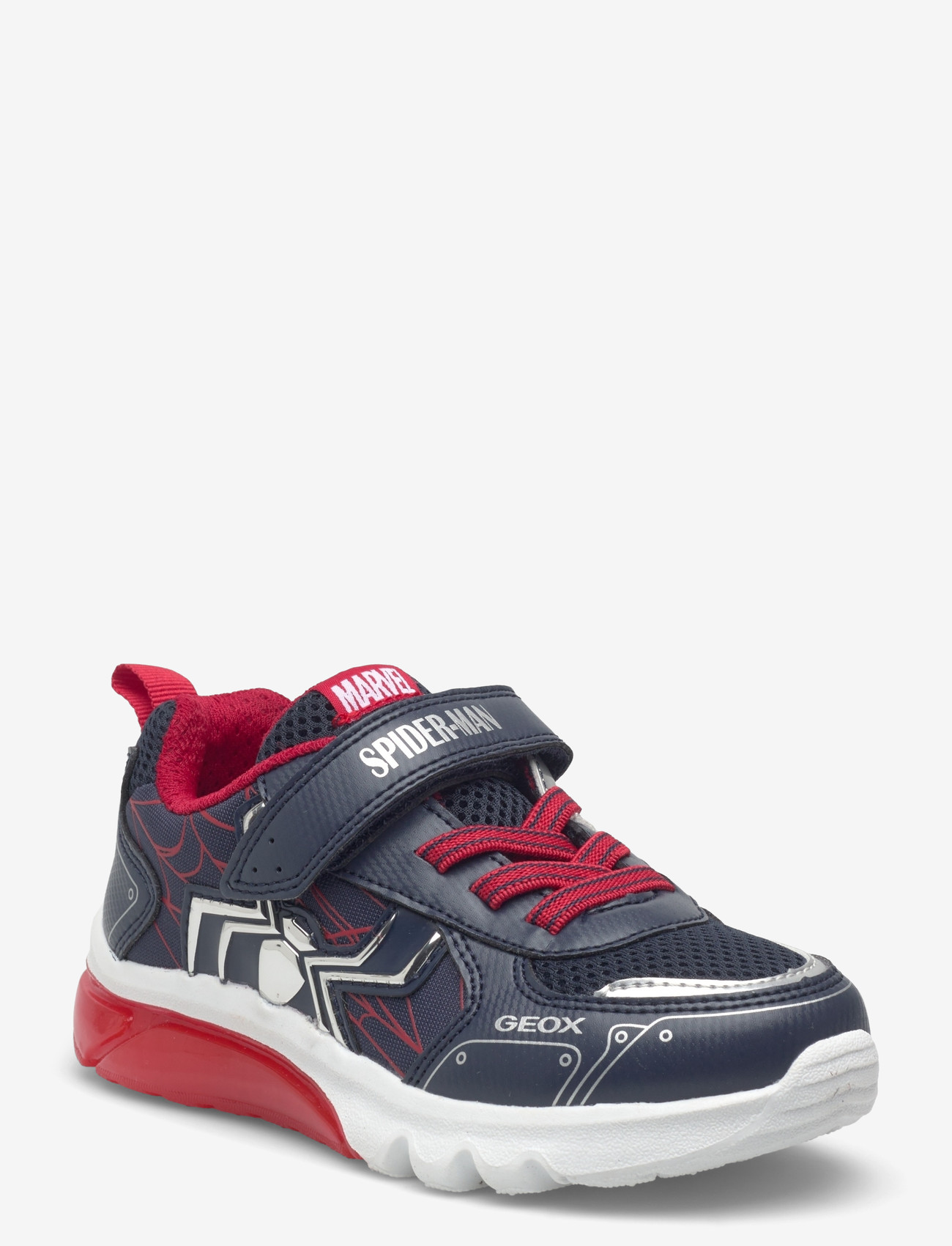GEOX - J CIBERDRON BOY C - lave sneakers - navy/red - 0