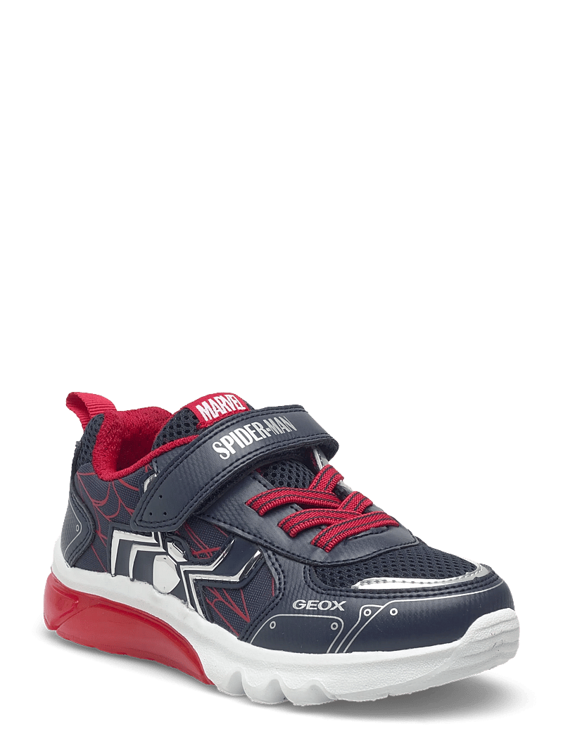 GEOX - J CIBERDRON BOY C - lave sneakers - navy/red - 0