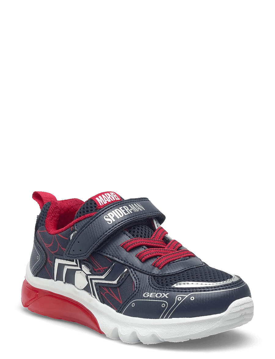 GEOX - J CIBERDRON BOY C - niedriger schnitt - navy/red - 0